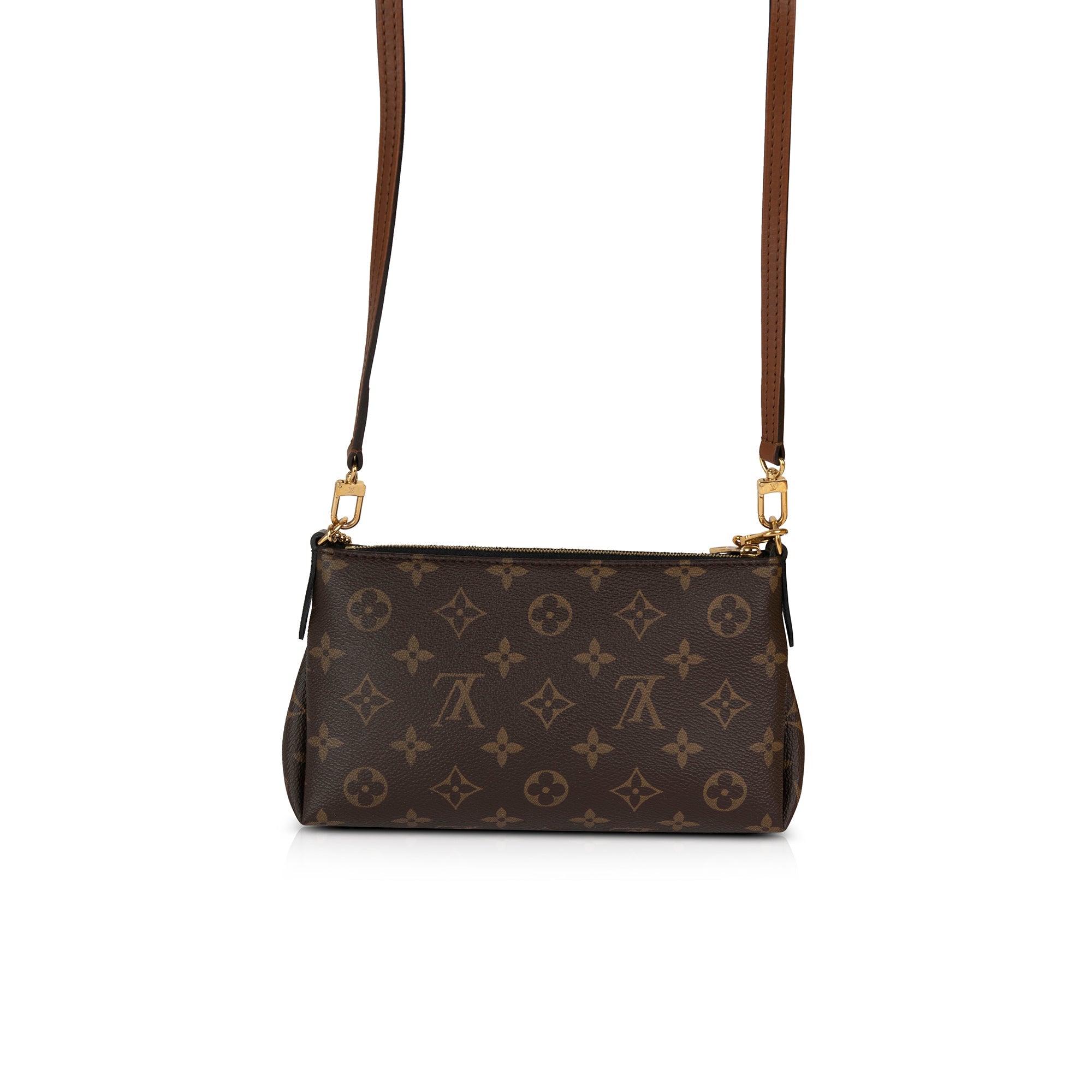 Louis Vuitton Monogram Pallas Clutch w/ Strap