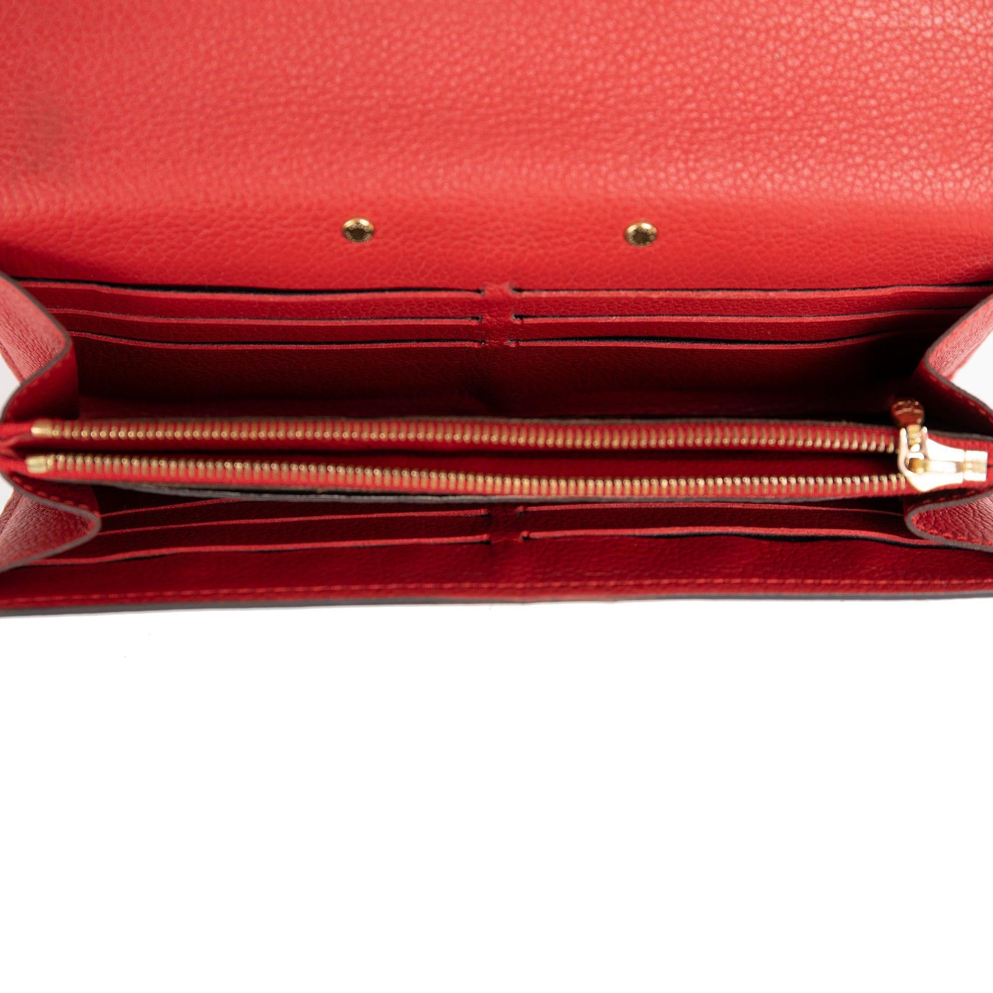 Louis Vuitton Monogram Pallas Wallet w/ Box