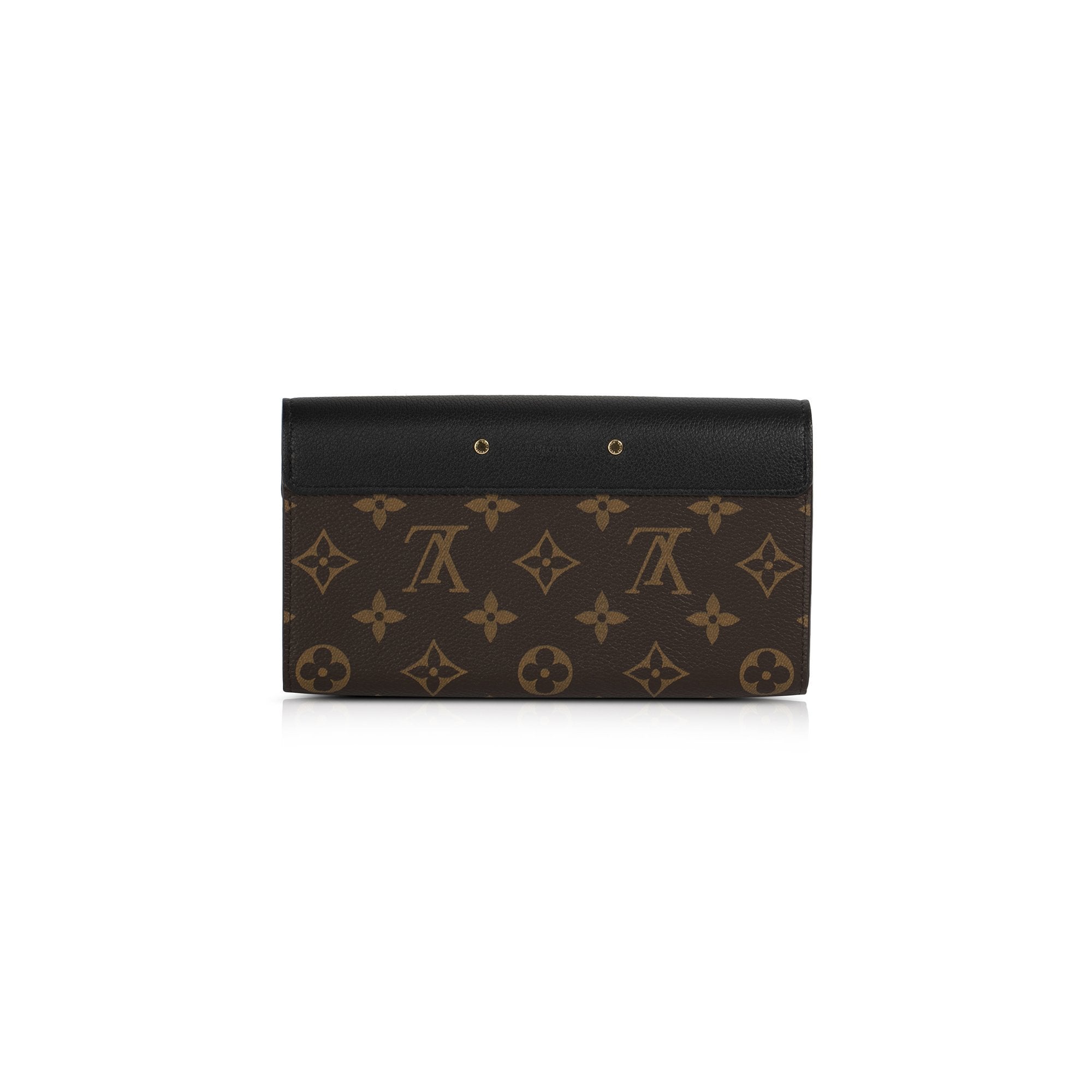 Louis Vuitton Monogram Pallas Wallet w/ Box & Receipt