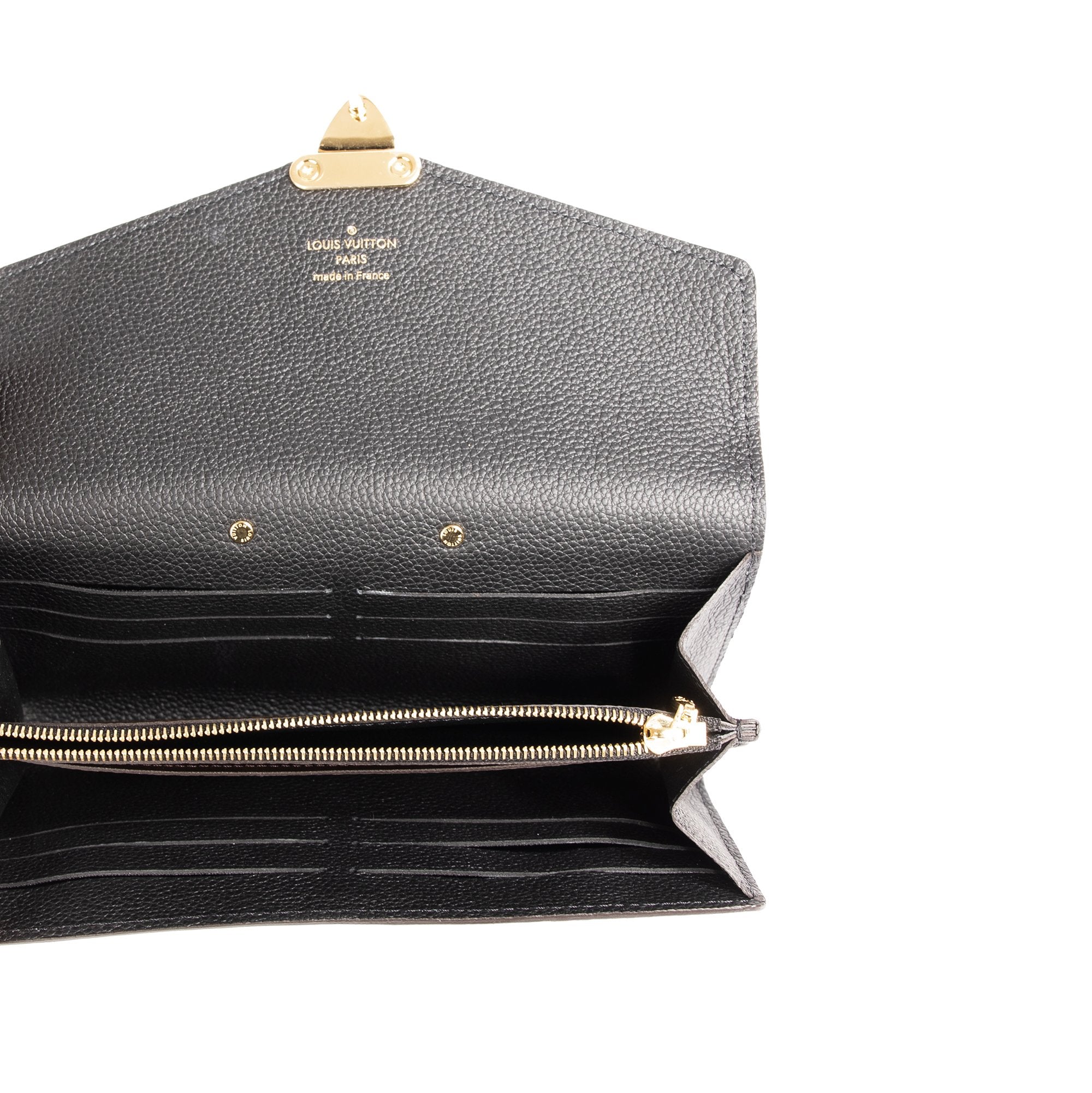 Louis Vuitton Monogram Pallas Wallet w/ Box & Receipt