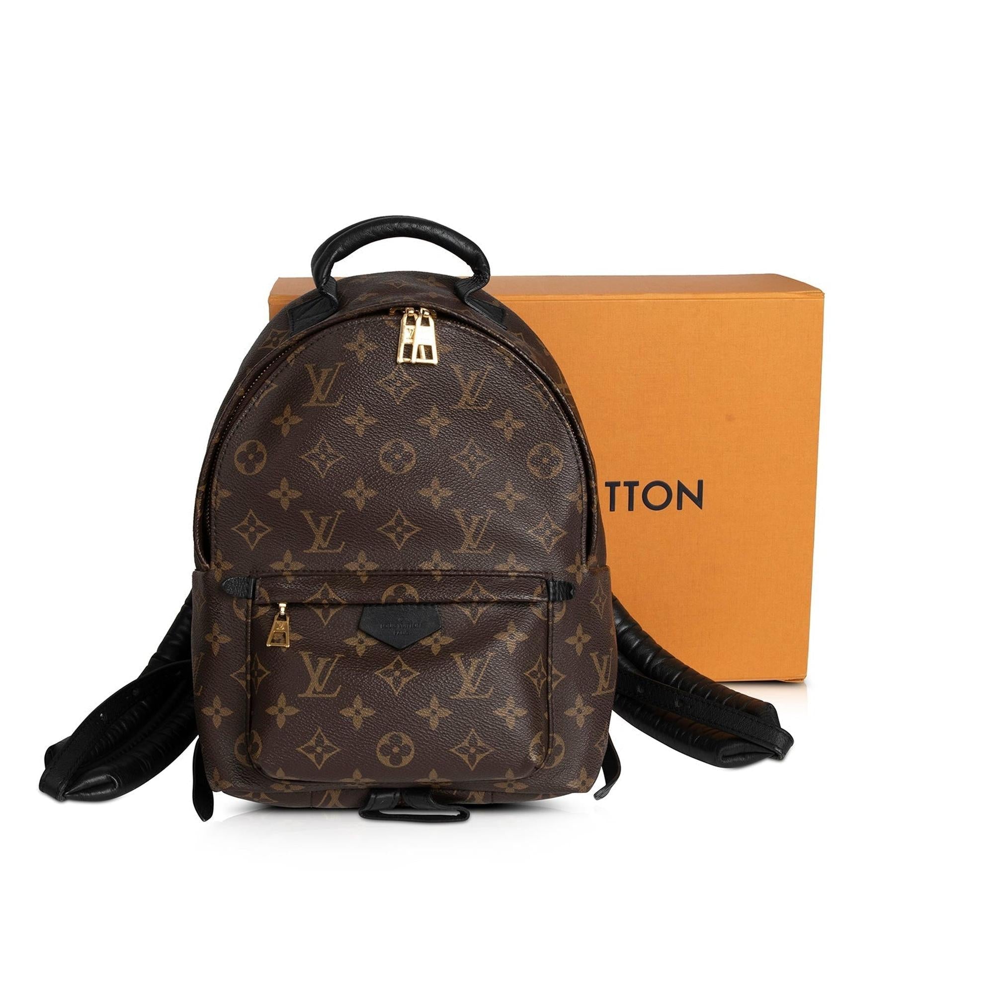 Louis Vuitton Monogram Palm Springs Backpack PM w/ Box