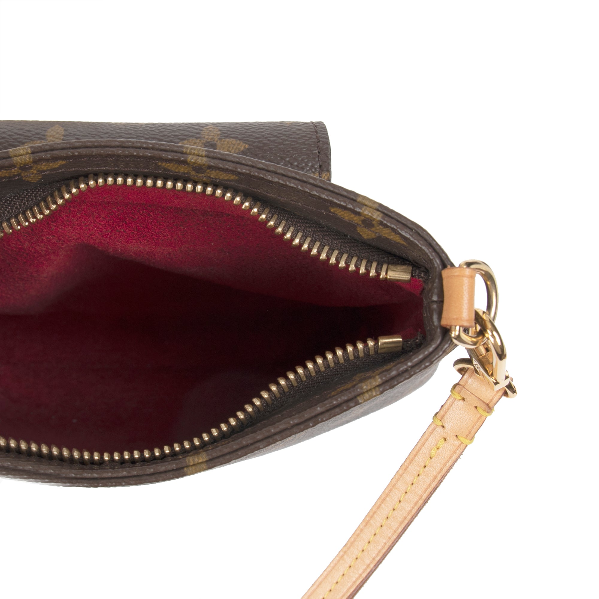 Louis Vuitton Monogram Partition Wristlet