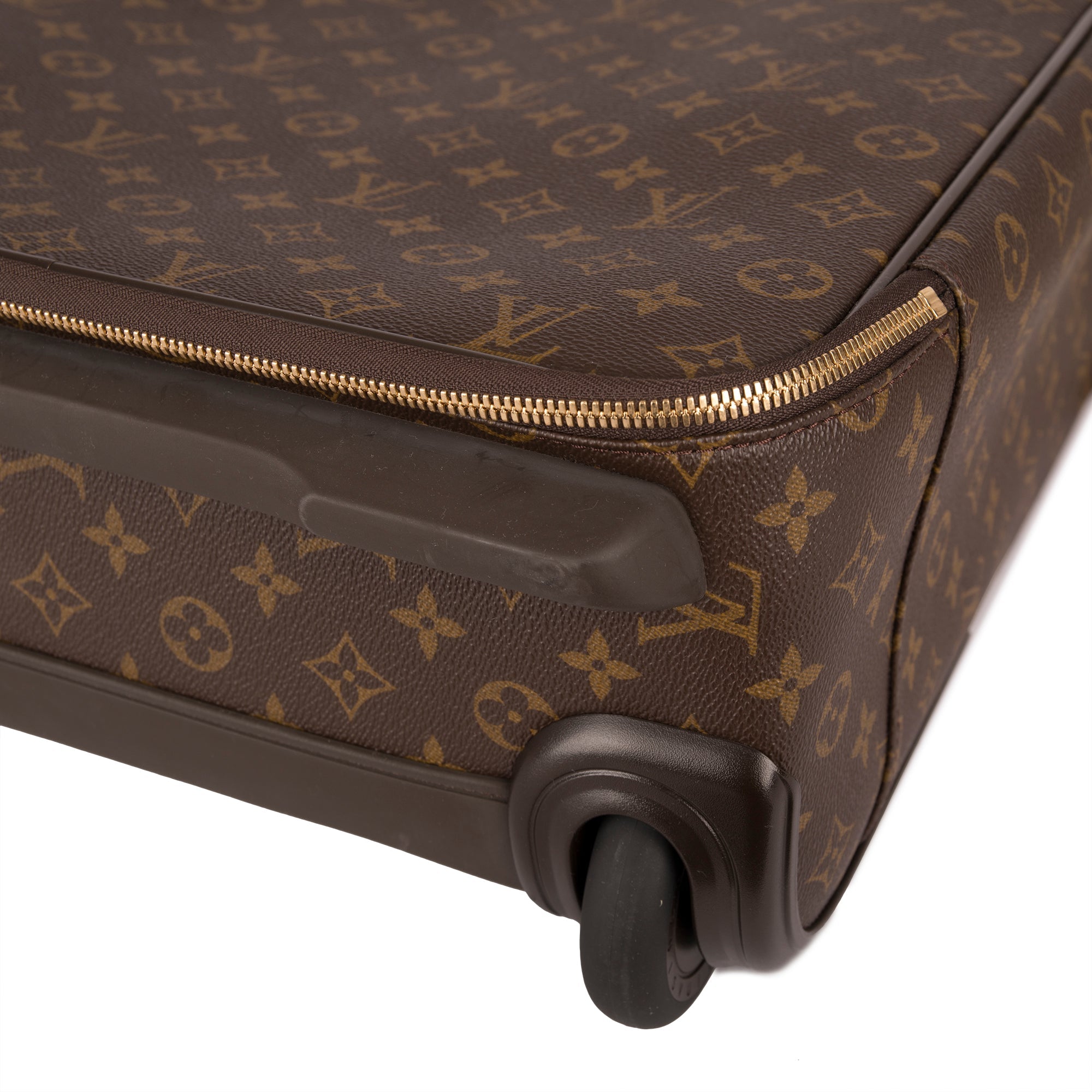 Louis Vuitton Brown Nylon Pegase 45 Suitcase Cover/Protector