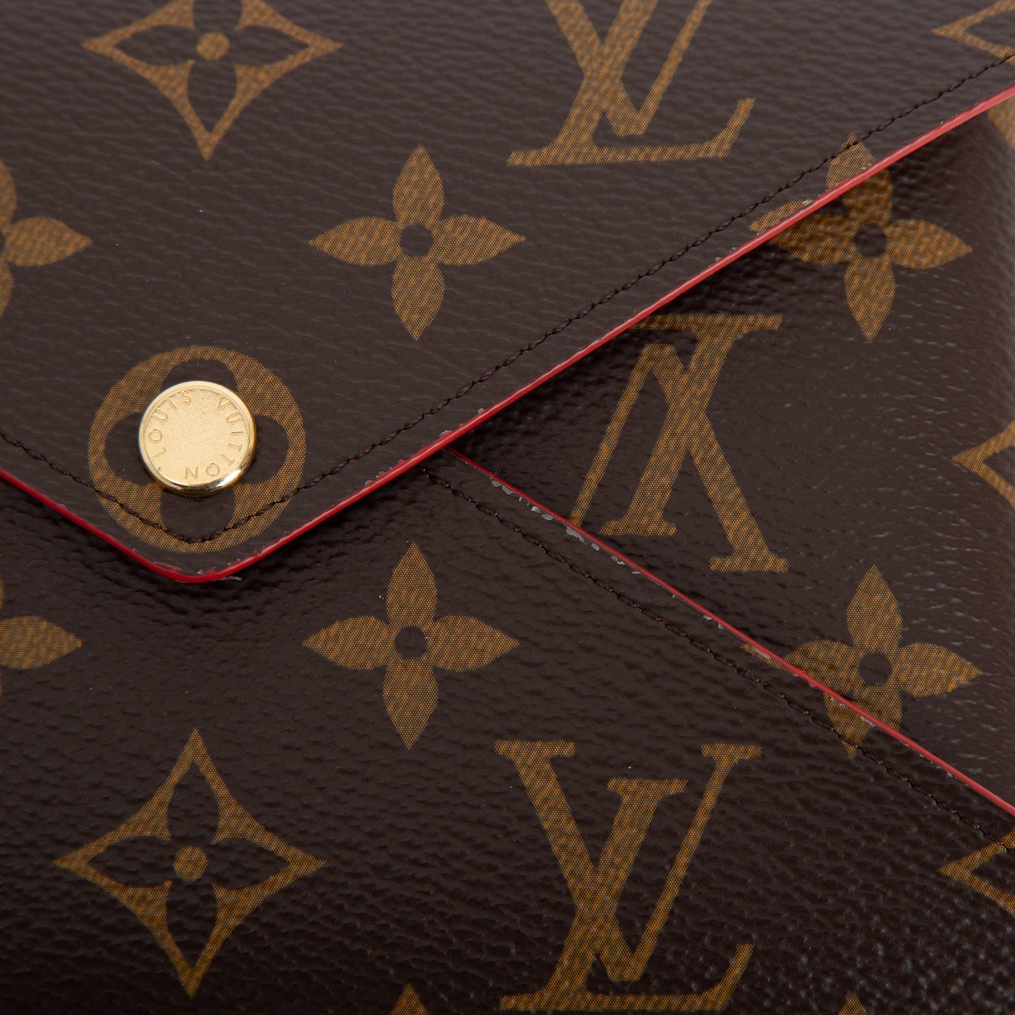Louis Vuitton Monogram Pochette Kirigami MM w/ Box