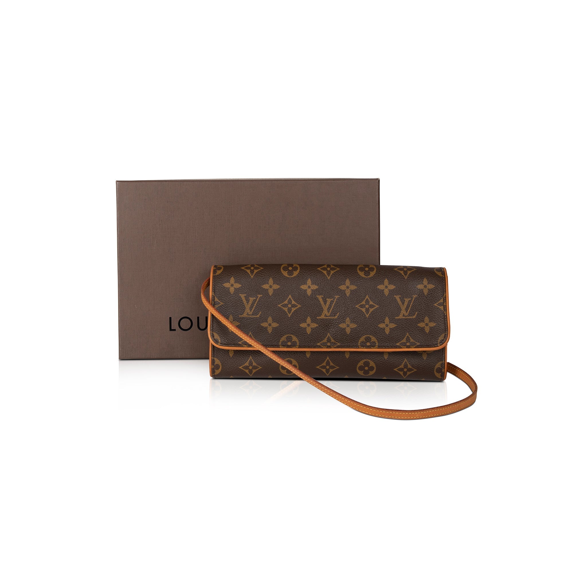 Louis Vuitton Monogram Pochette Twin GM w/ Box