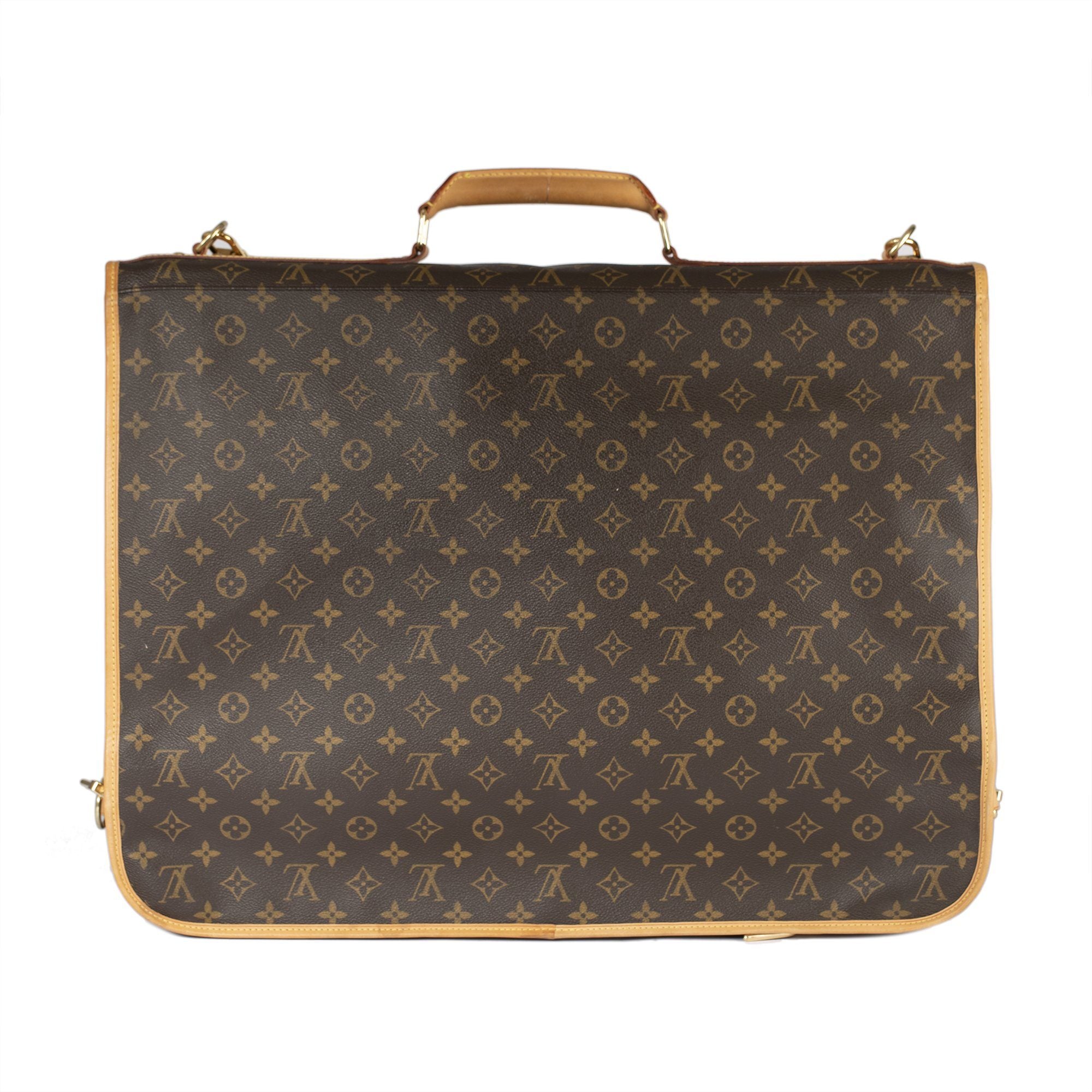 Louis Vuitton Monogram Portable Bandouliere Garment Bag