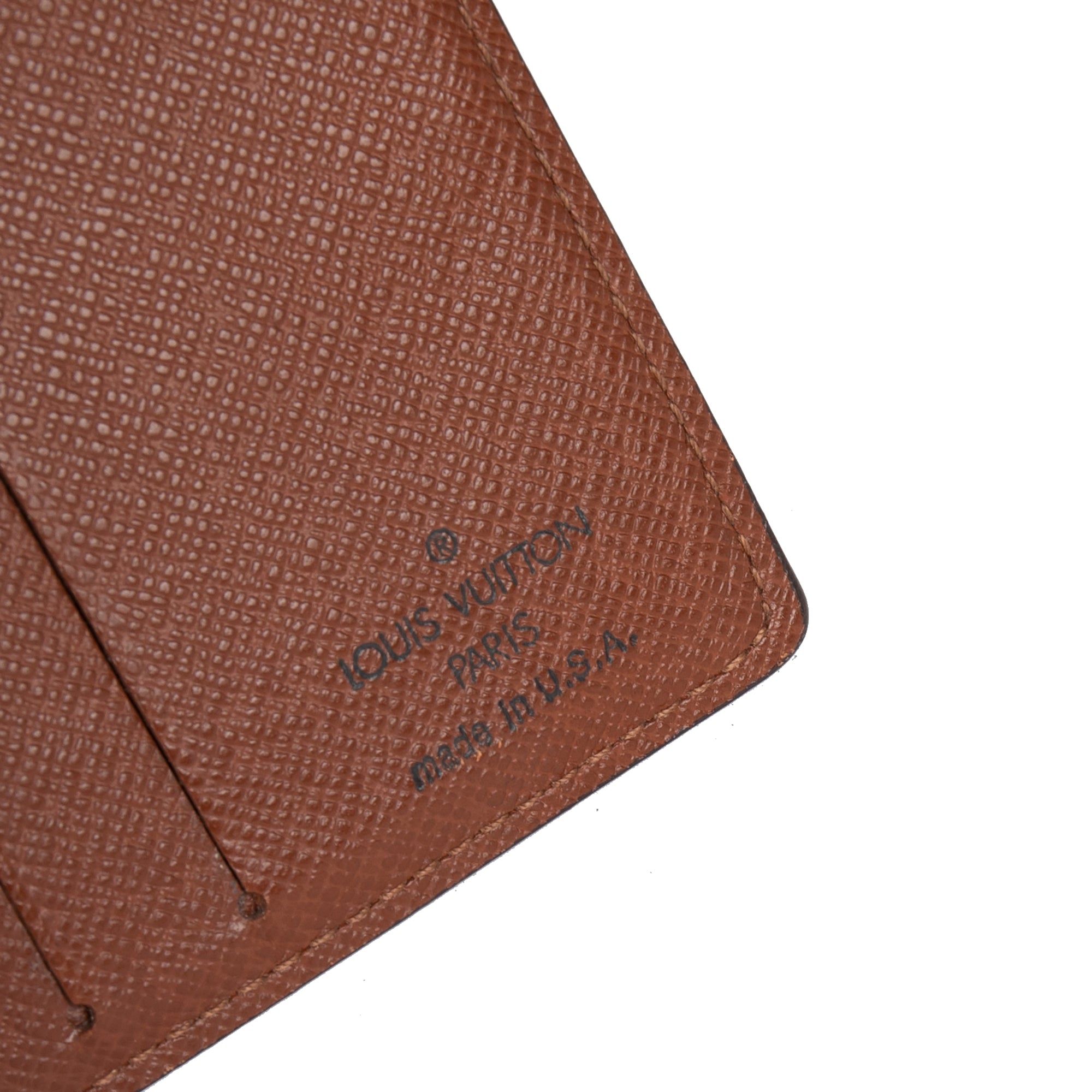 Louis Vuitton Monogram Porte-Billets Cartes Bleue