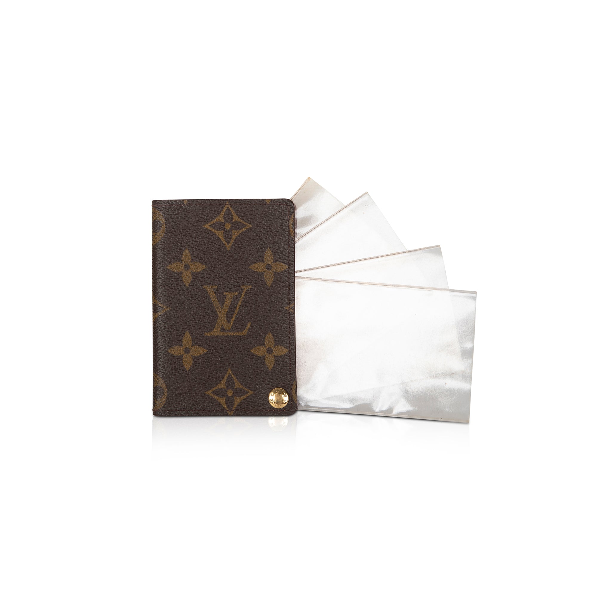 Louis Vuitton Monogram Porte-Cartes Credit Pression Card Case