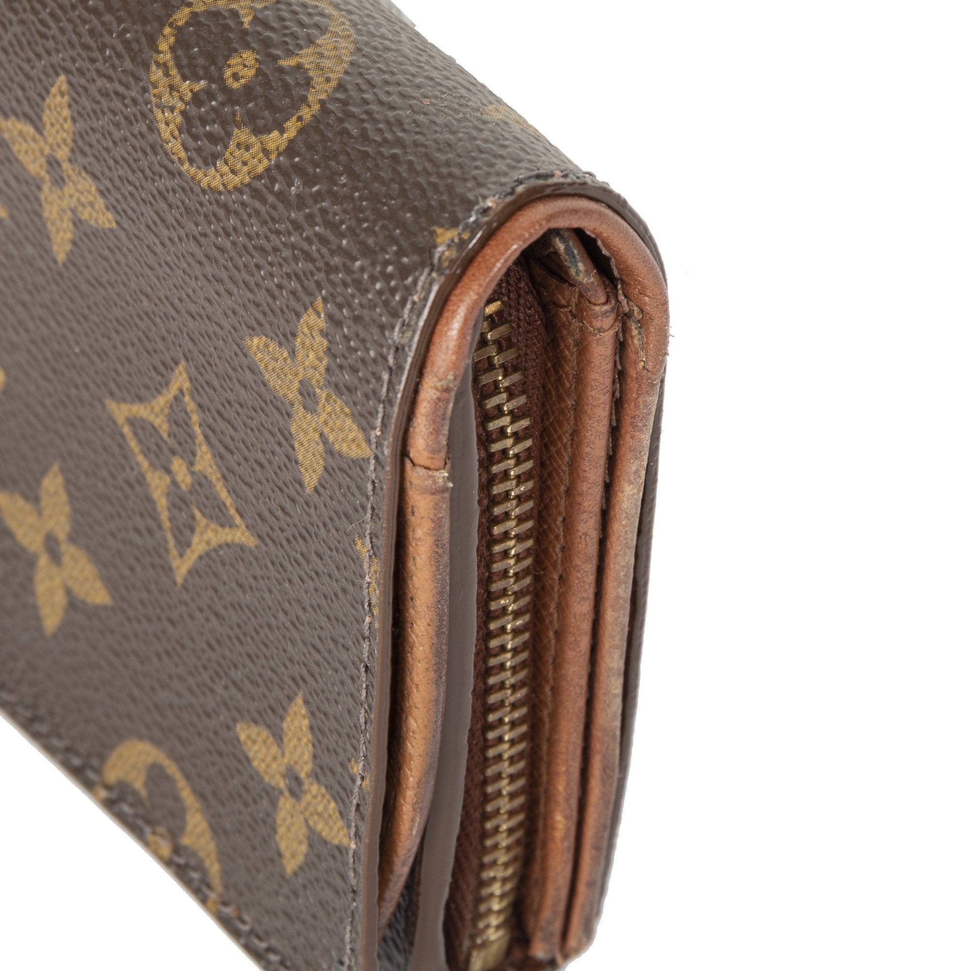 Louis Vuitton Monogram Porte-Monnaie Tresor Wallet