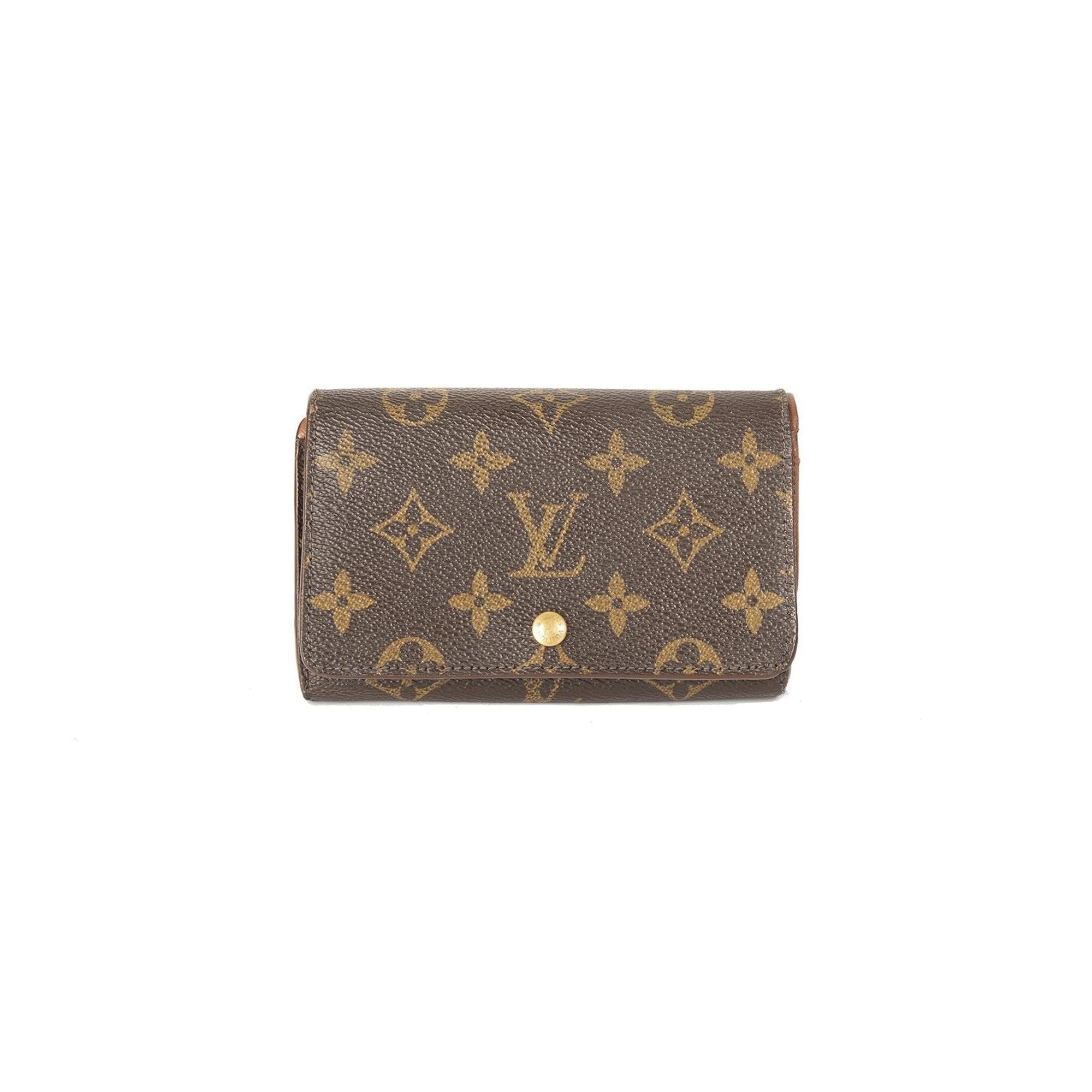 Louis Vuitton Monogram Porte-Monnaie Tresor Wallet