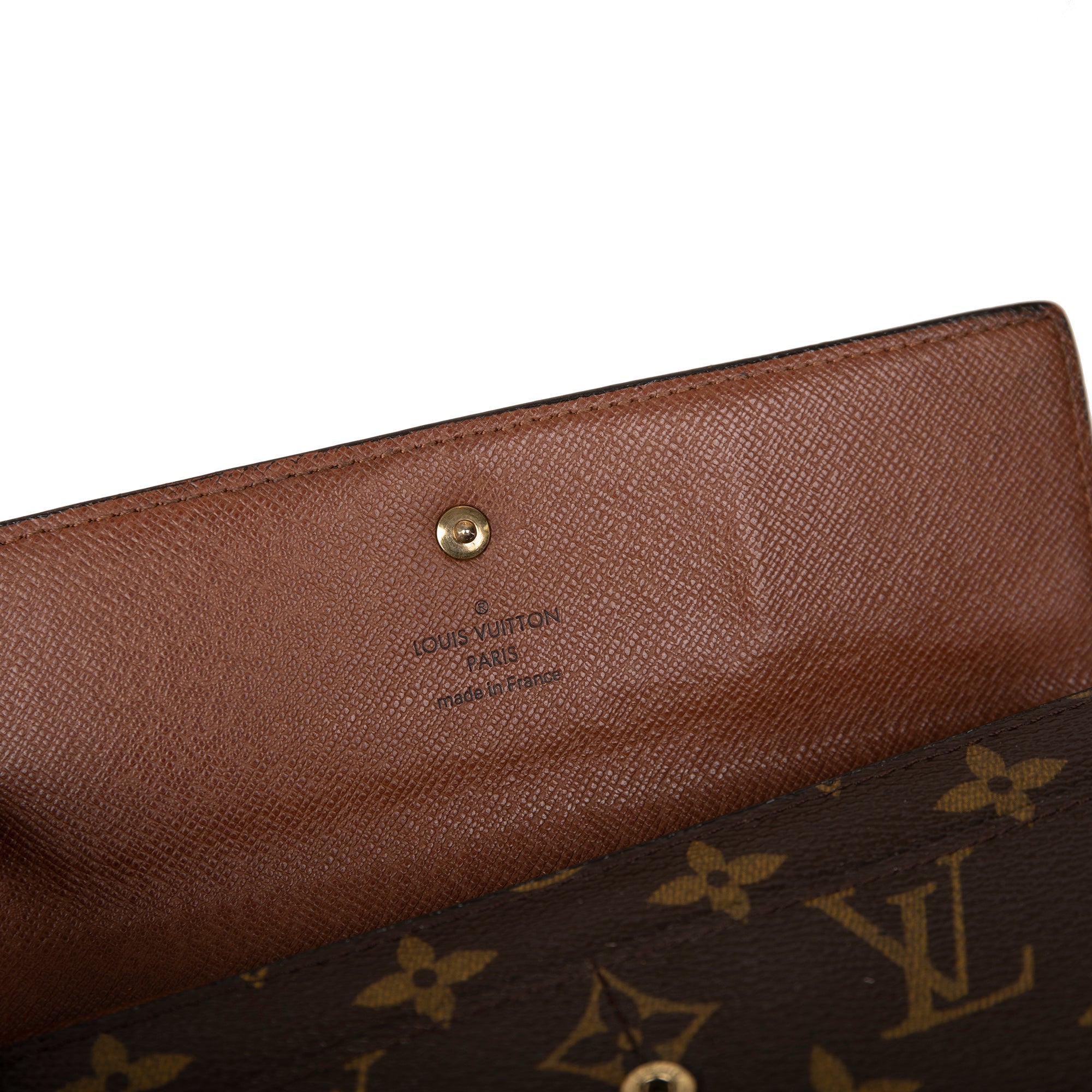 Louis Vuitton Monogram Porte Tresor International Wallet w/ Box