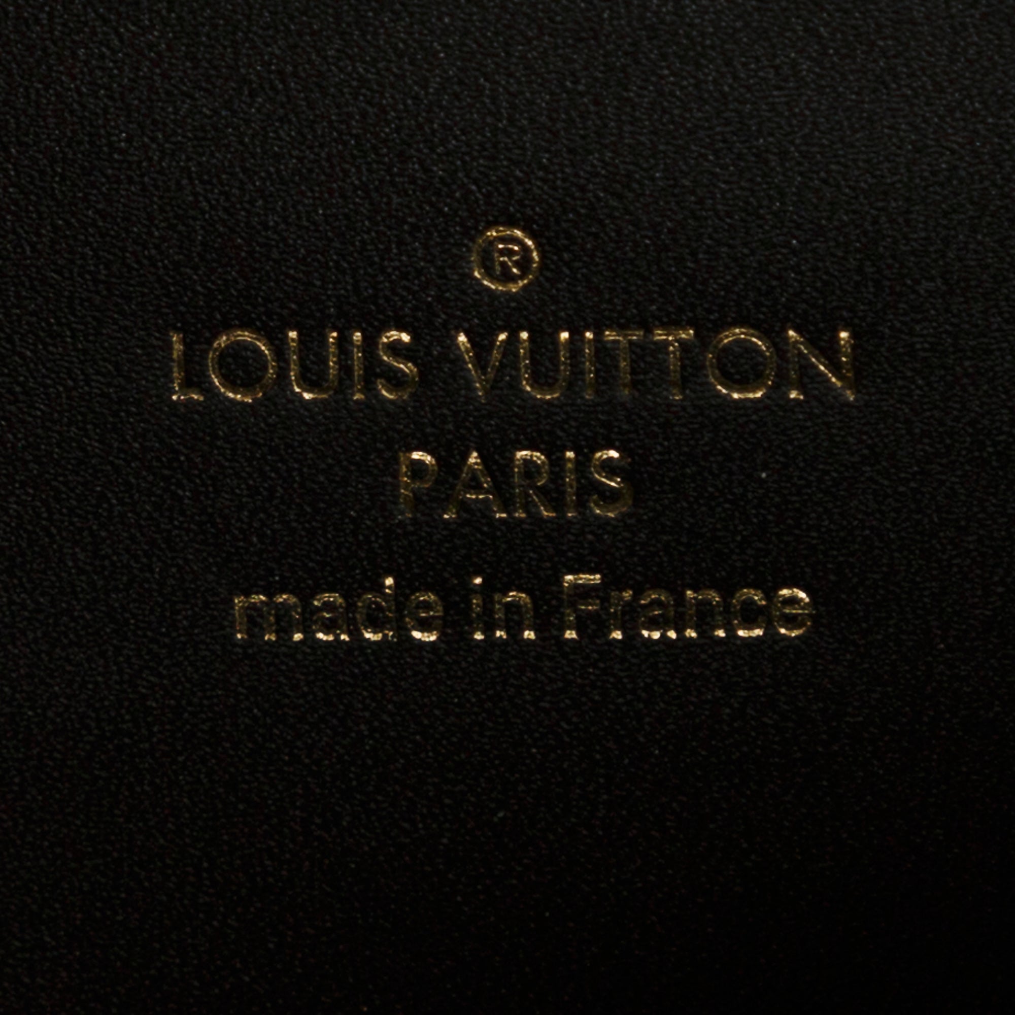Louis Vuitton Monogram Reverse Dauphine Chain Wallet w/ Box
