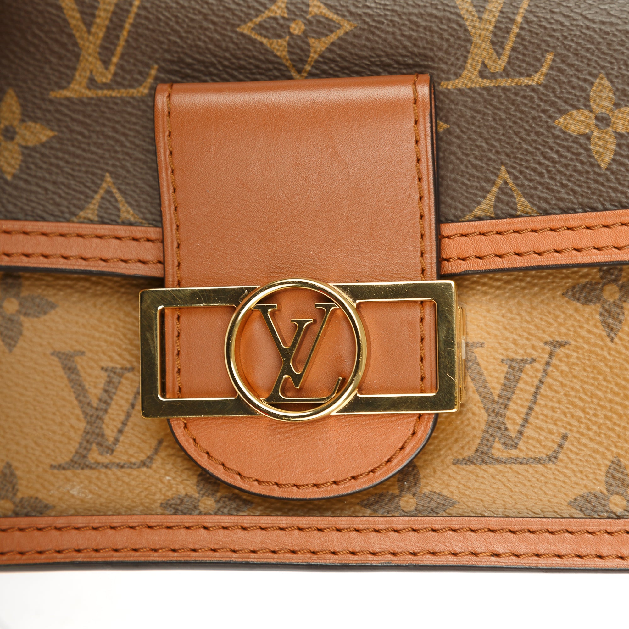 Louis Vuitton® Dauphine Chain Wallet Monogram Monogram Reverse