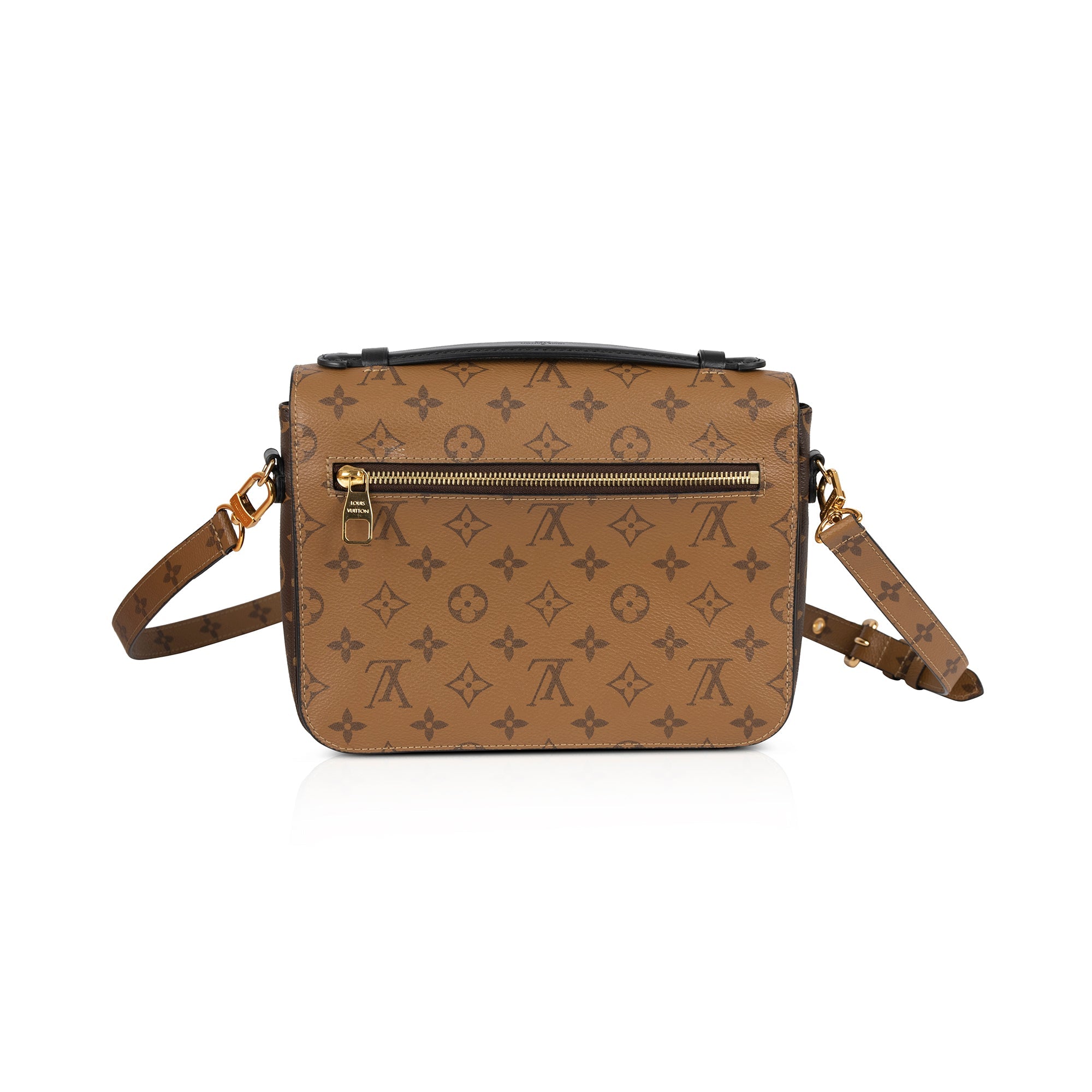 Louis Vuitton Monogram Reverse Pochette Metis w/ Box