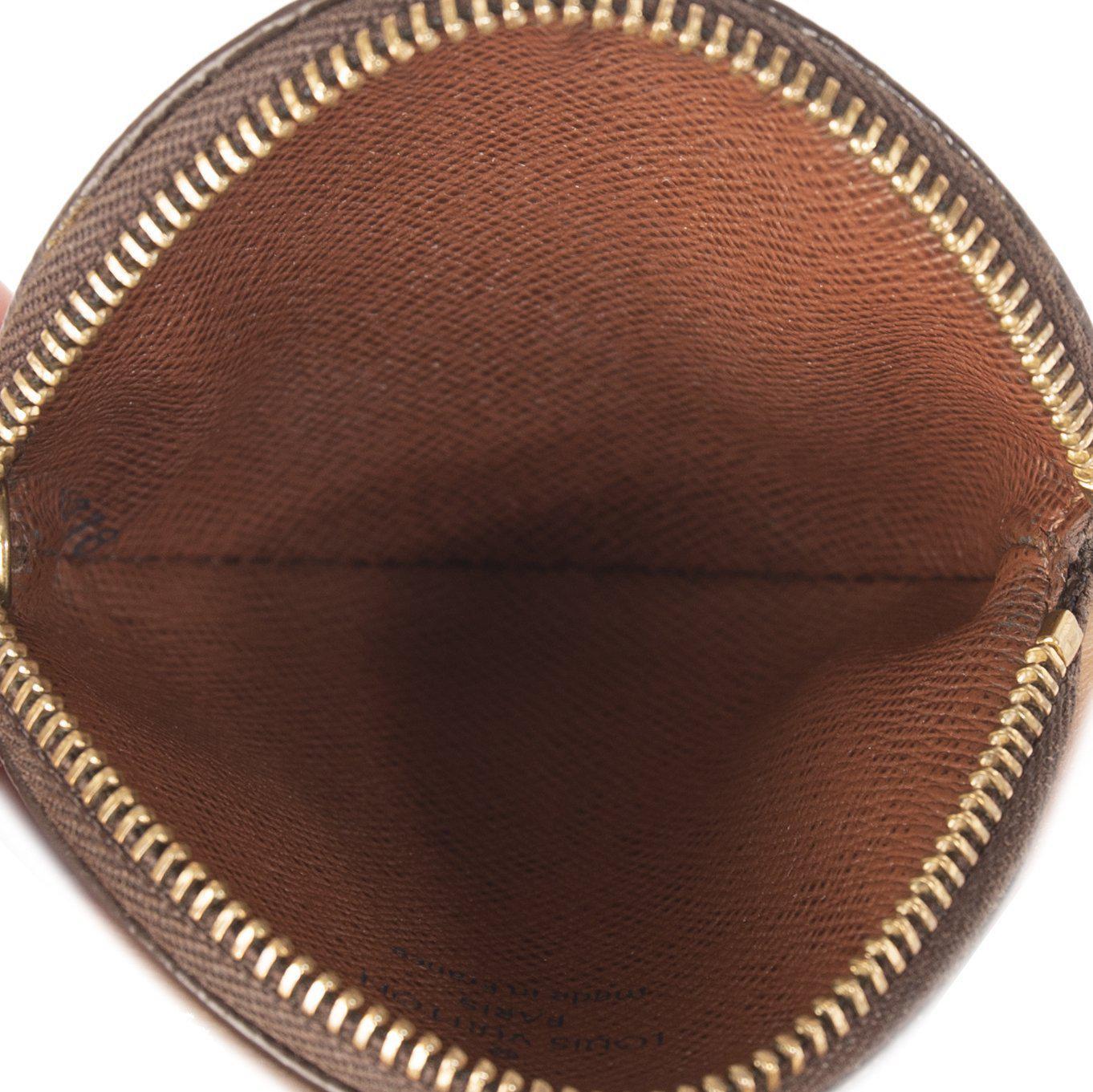 Louis Vuitton Monogram Round Coin Purse