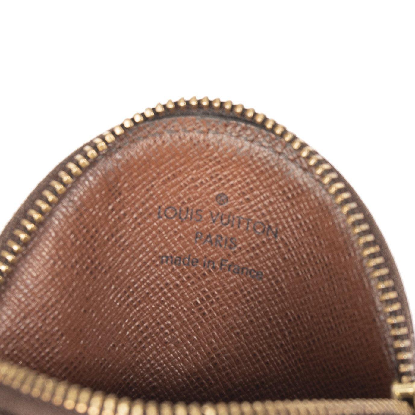 Louis Vuitton Monogram Round Coin Purse