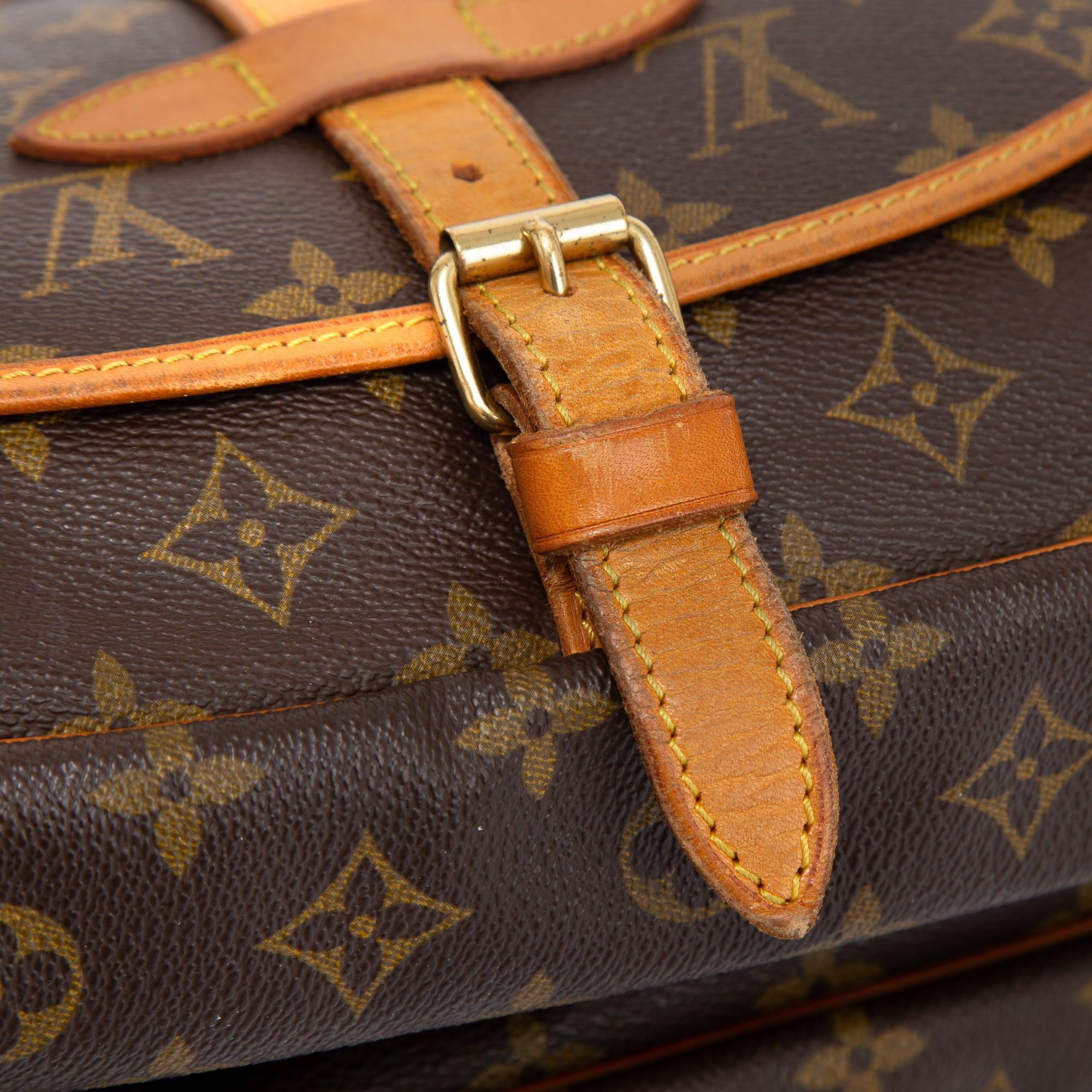Louis Vuitton Monogram Saumur 25