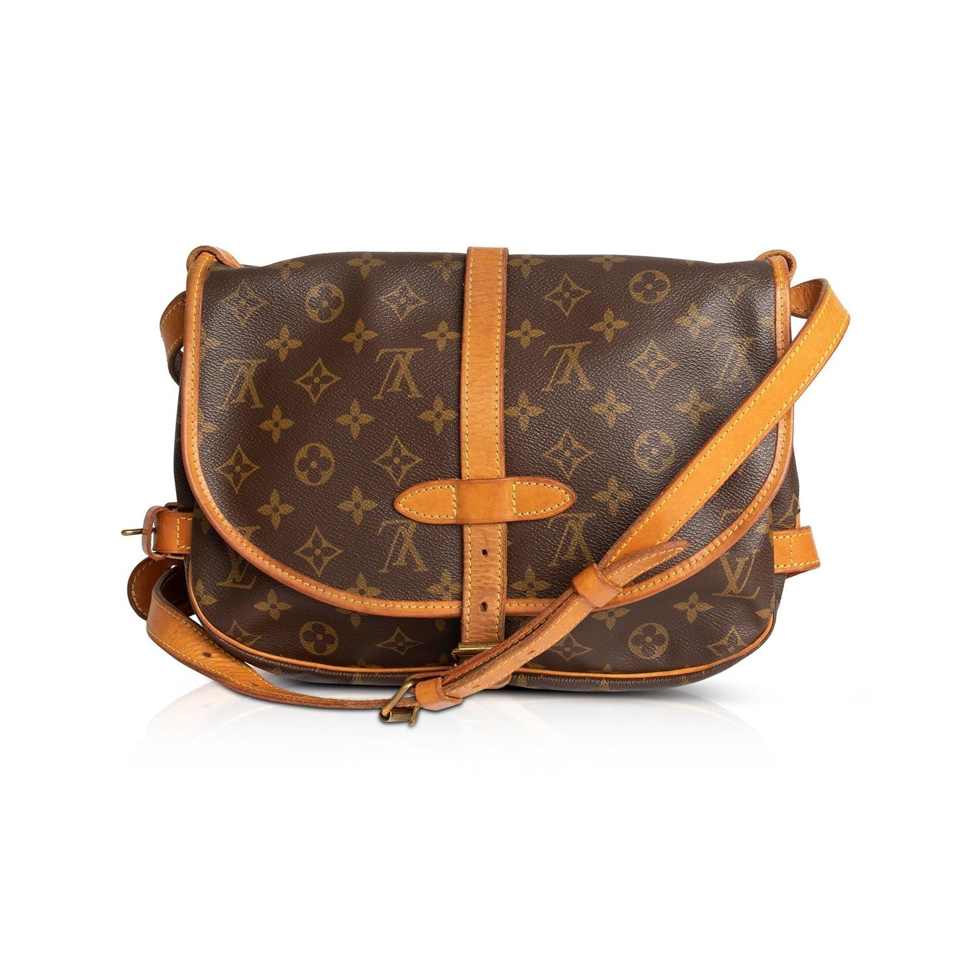 Louis Vuitton Monogram Saumur 25