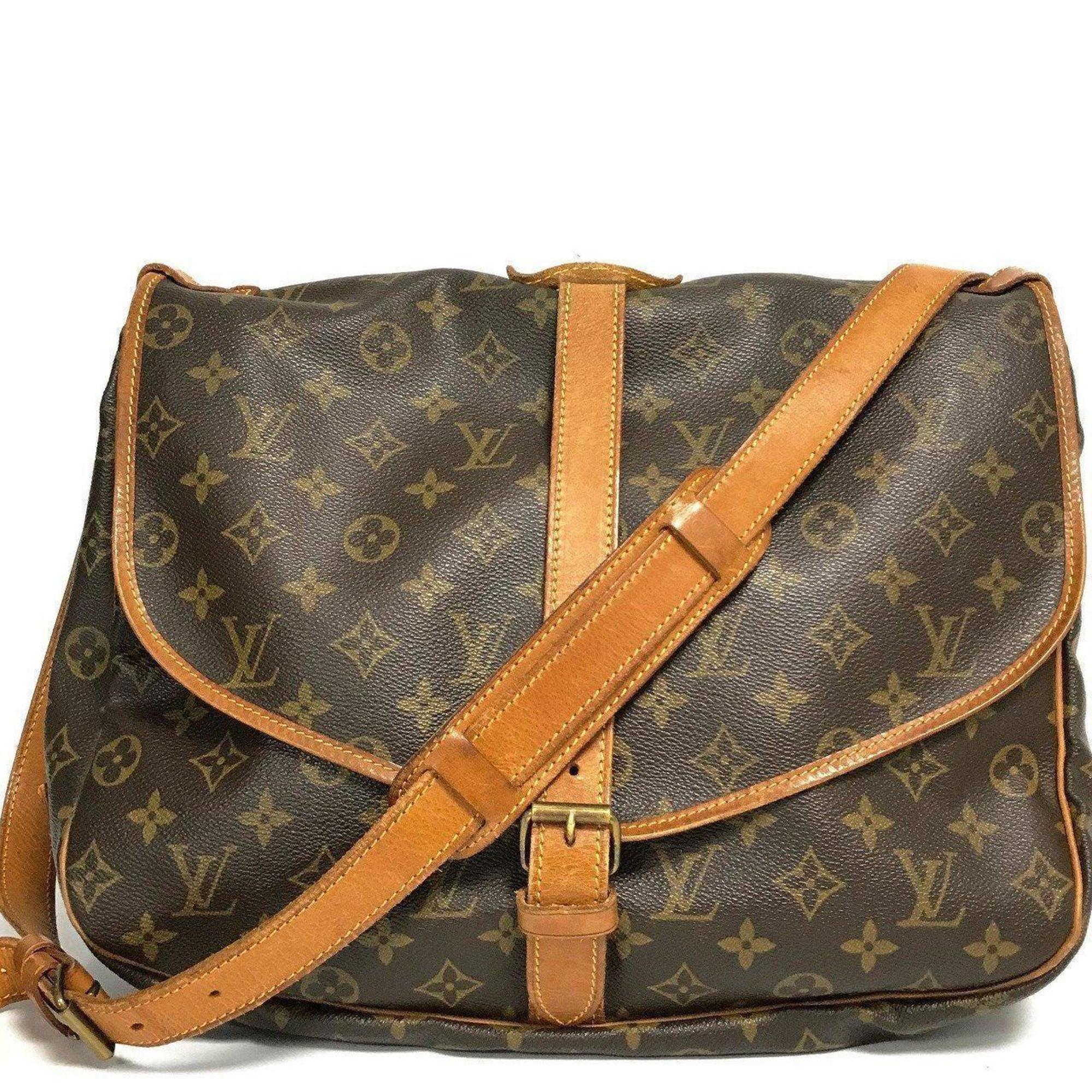 Louis Vuitton Monogram Saumur 35 Messenger Bag
