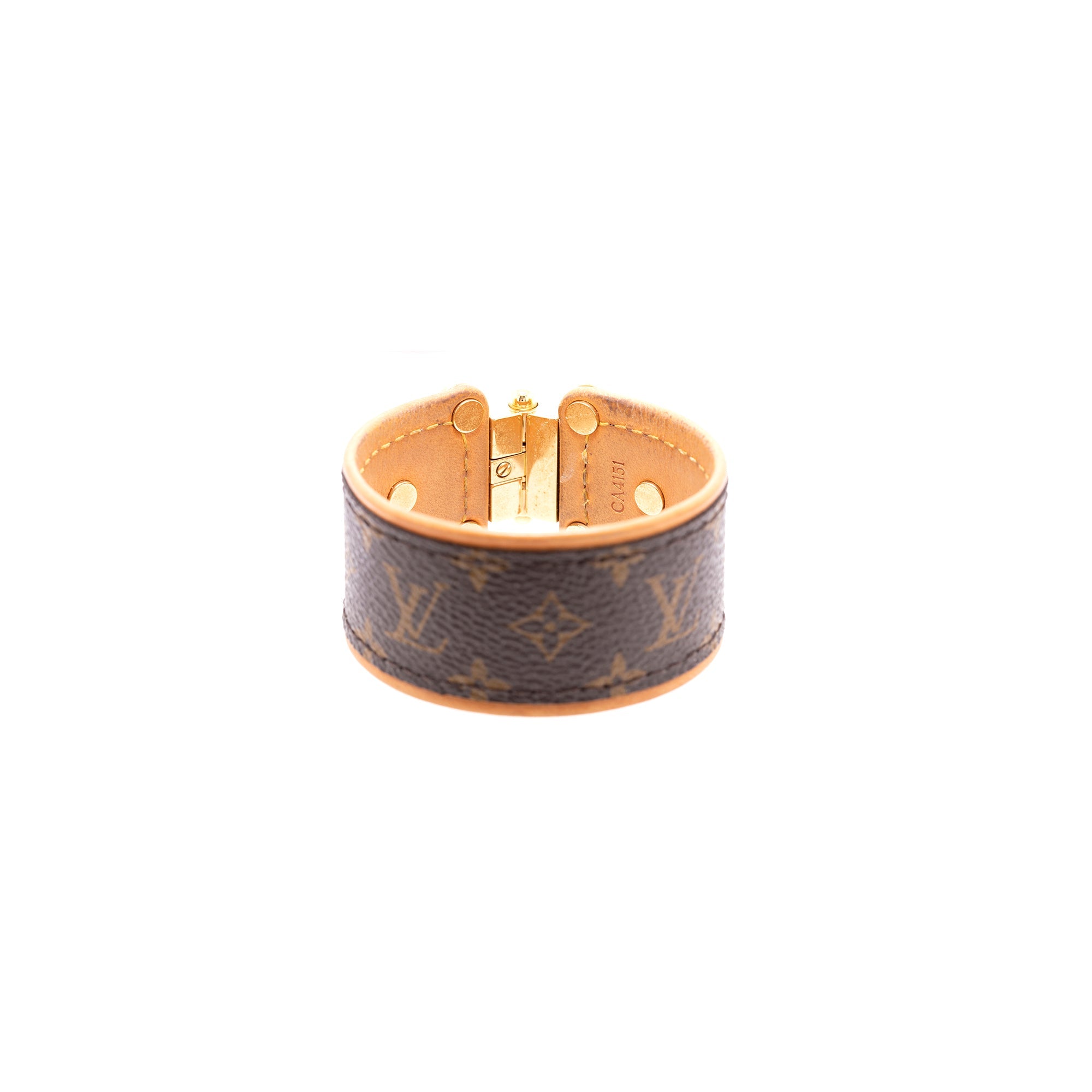 Louis Vuitton Monogram Save It Bracelet w/ Box