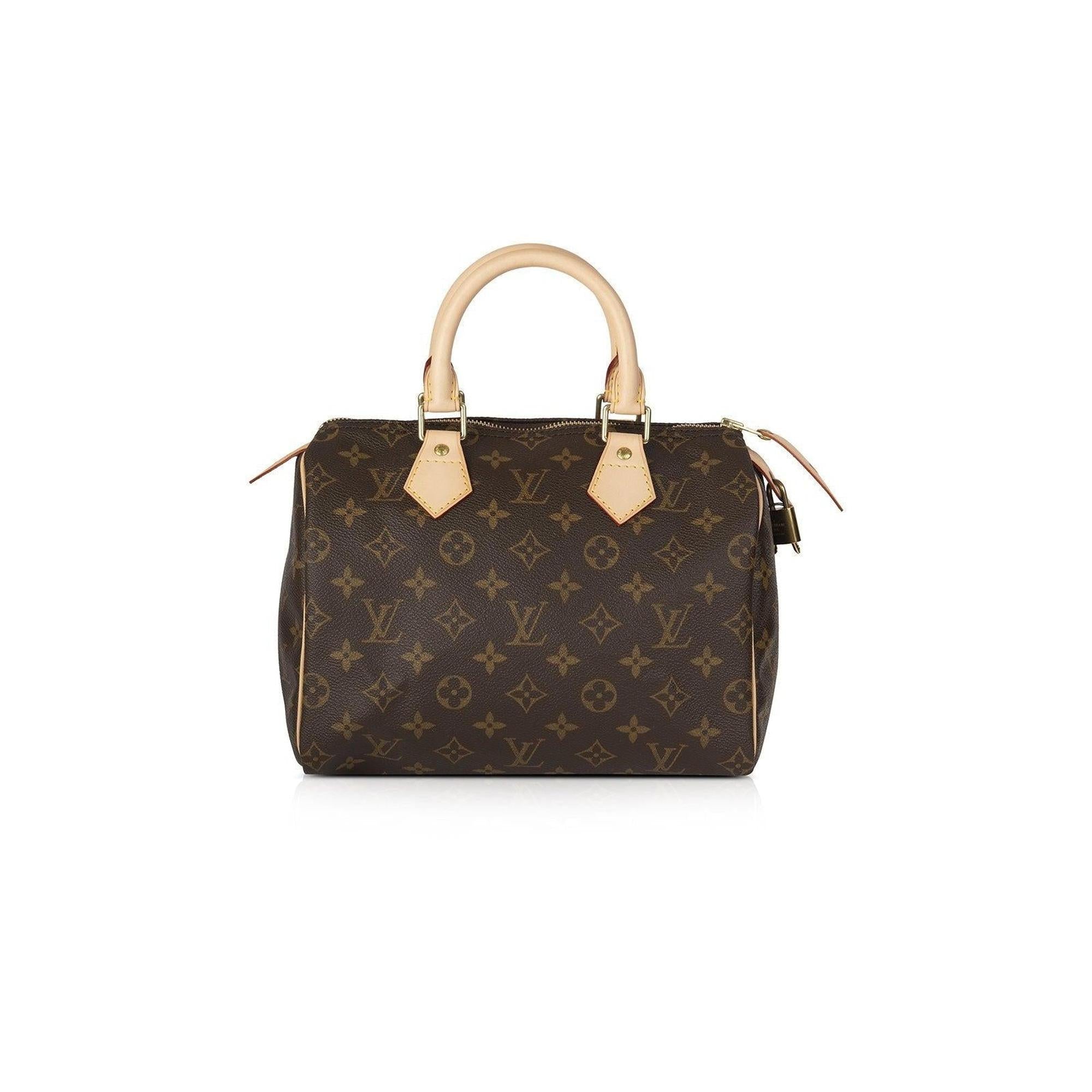 Louis Vuitton Monogram Speedy 25 w/ Box