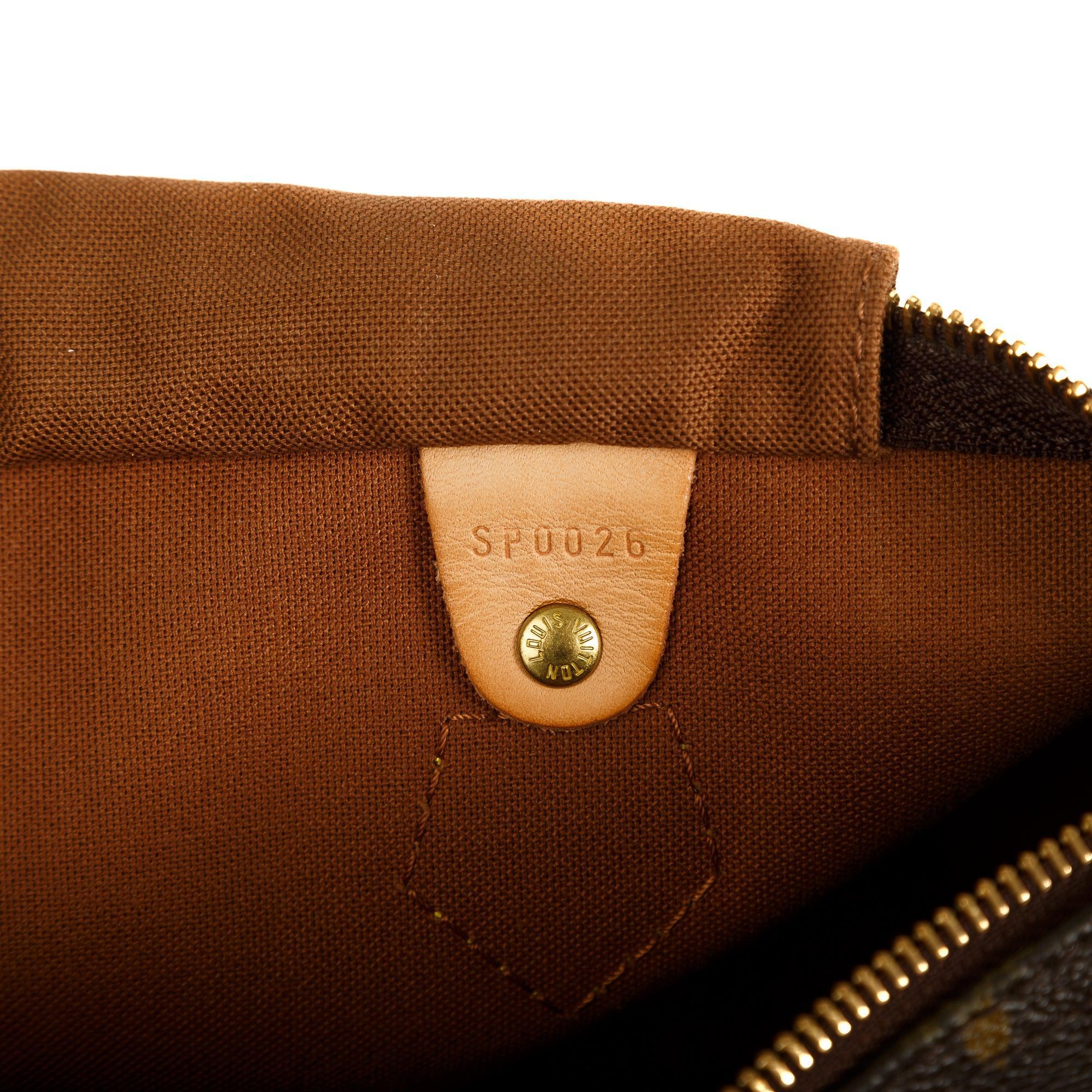 Louis Vuitton Monogram Speedy 30