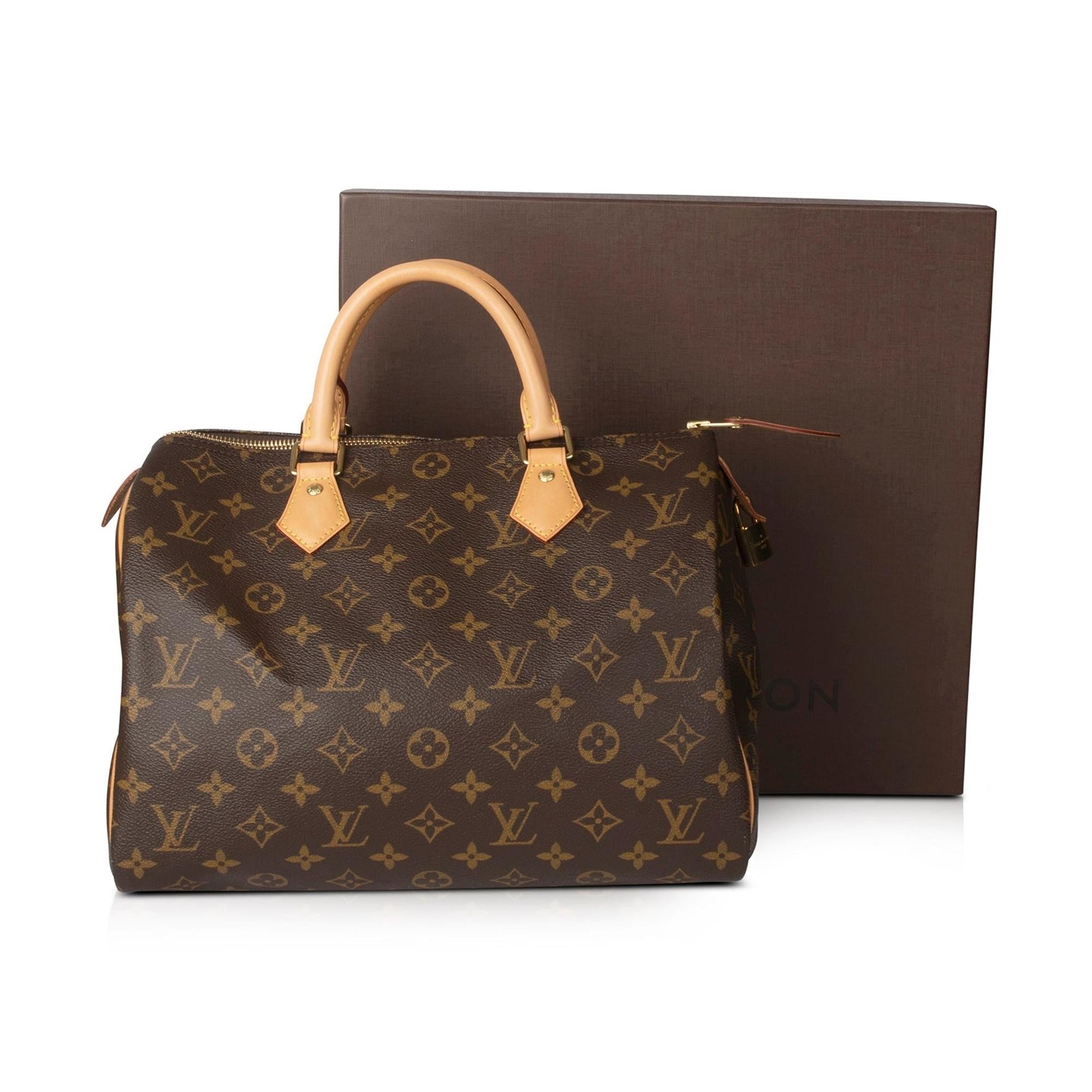 Louis Vuitton Monogram Speedy 30 w/ Box