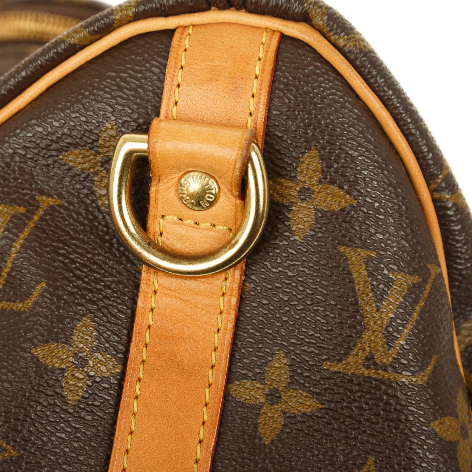 Louis Vuitton Monogram Speedy Bandouliere 25 w/ Box