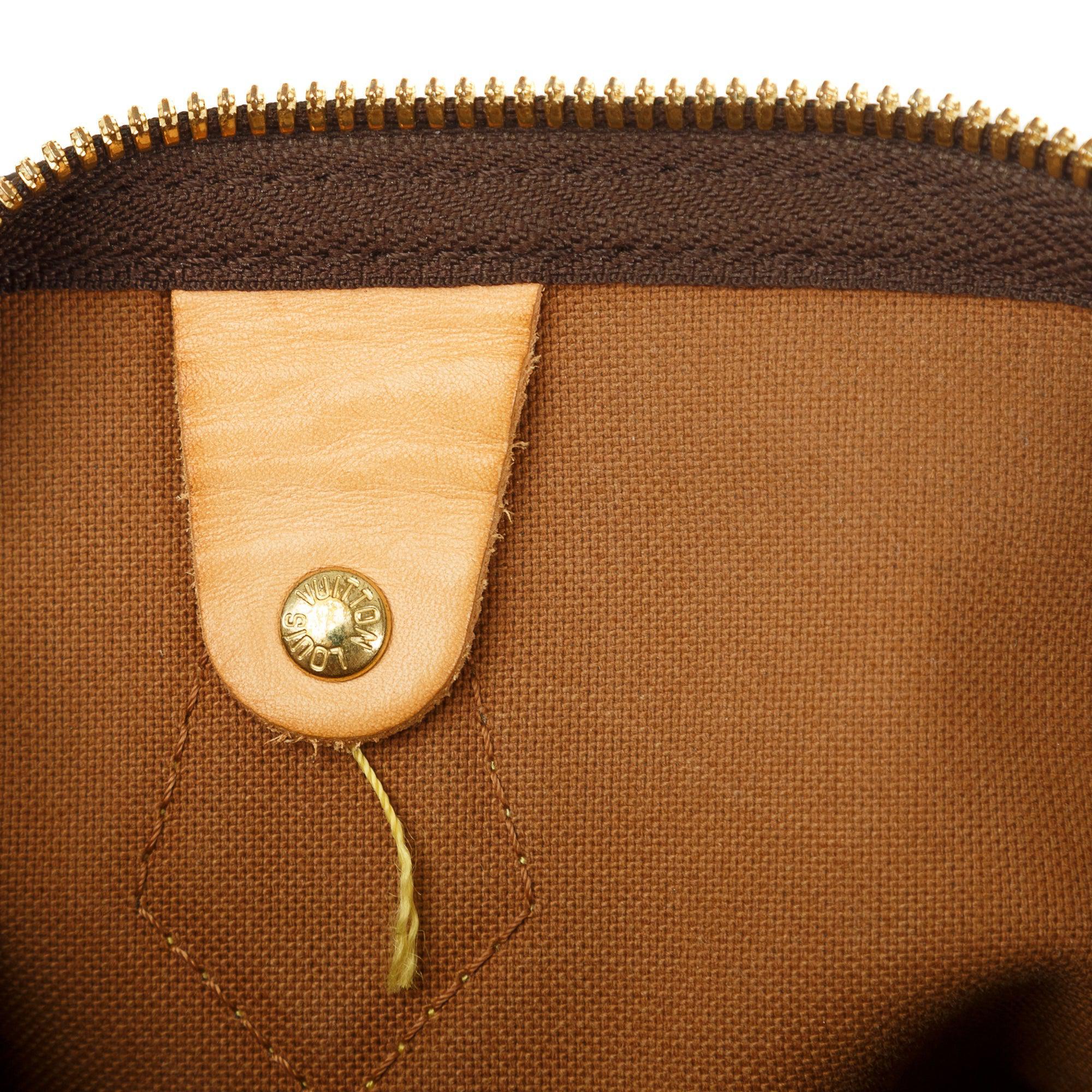 Louis Vuitton Monogram Speedy Bandouliere 25 w/ Box