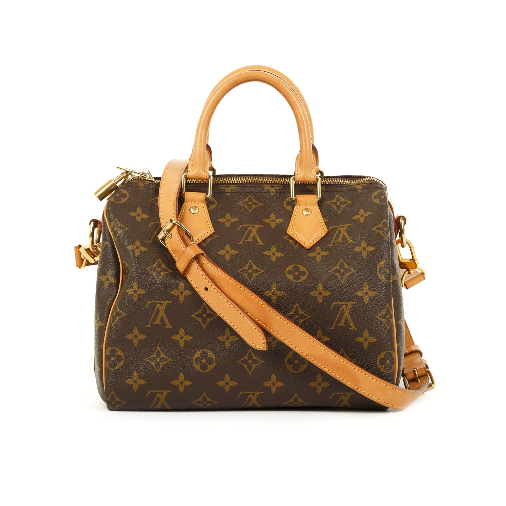 Louis Vuitton Monogram Speedy Bandouliere 25 w/ Box