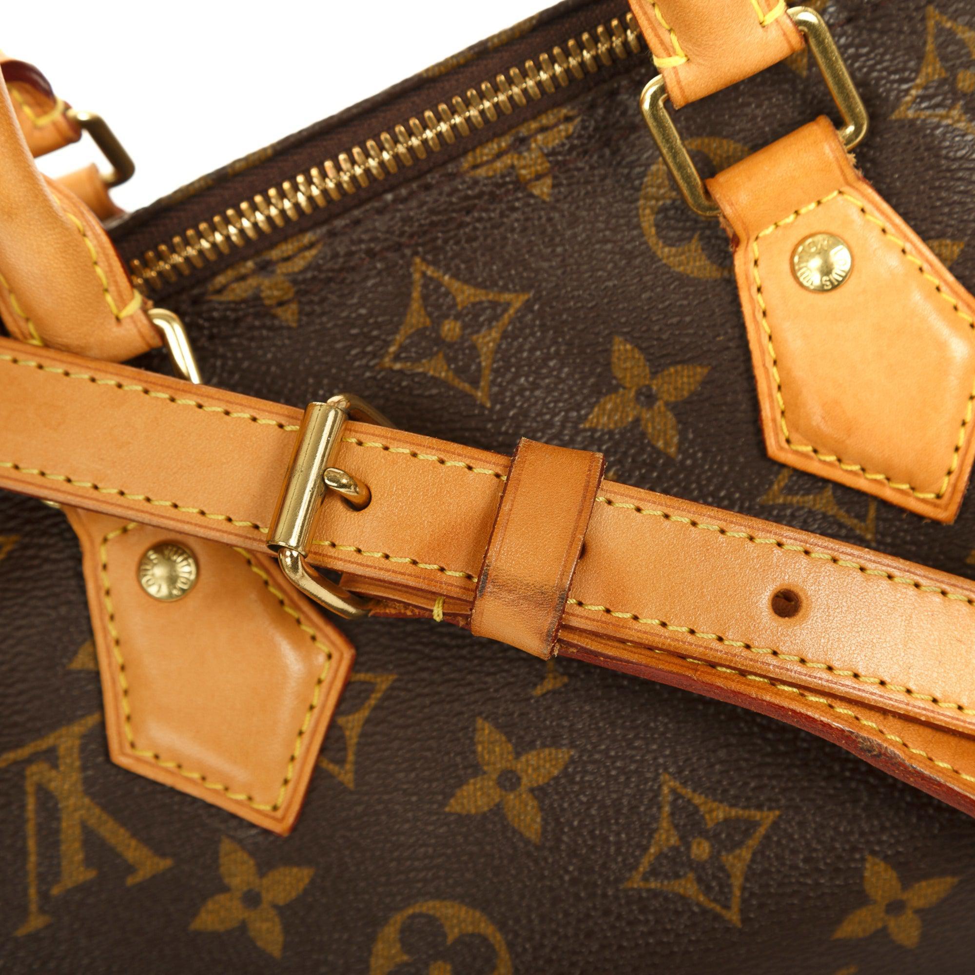 Louis Vuitton Monogram Speedy Bandouliere 25 w/ Box