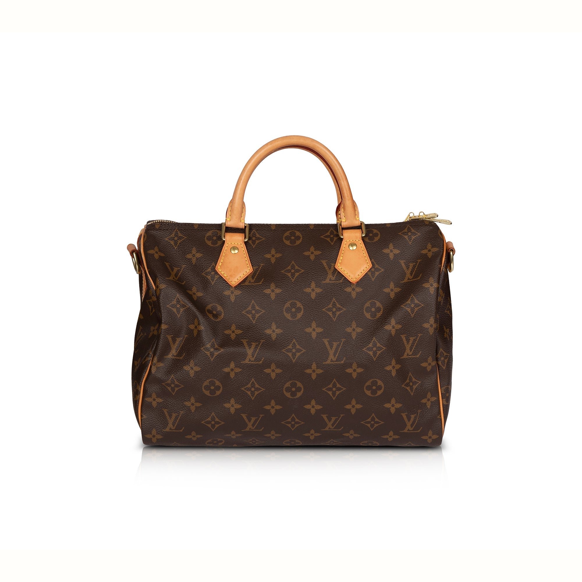 Louis Vuitton Monogram Speedy Bandouliere 30 w/ Receipt and Lock