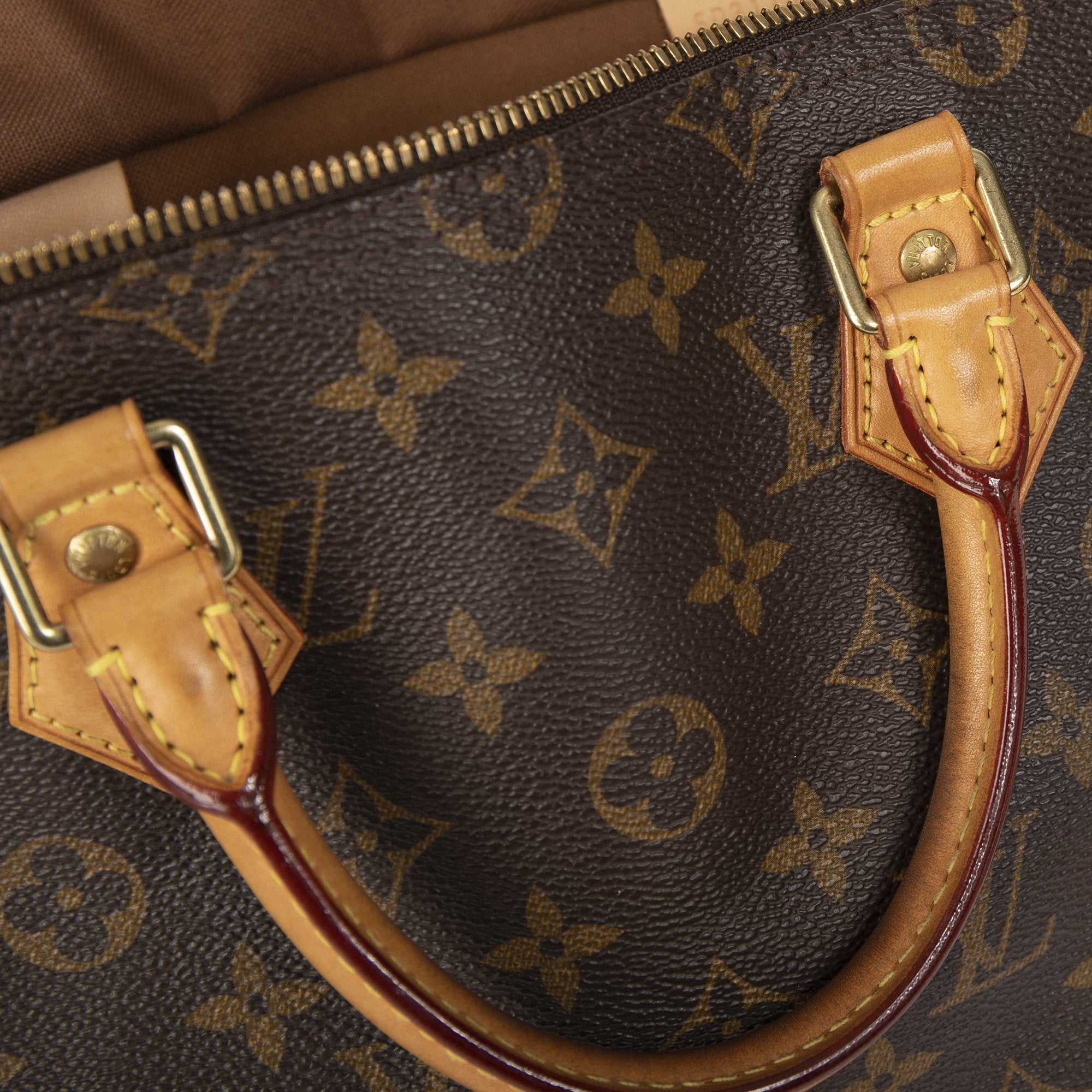 Louis Vuitton Monogram Speedy Bandouliere 35 w/ Box