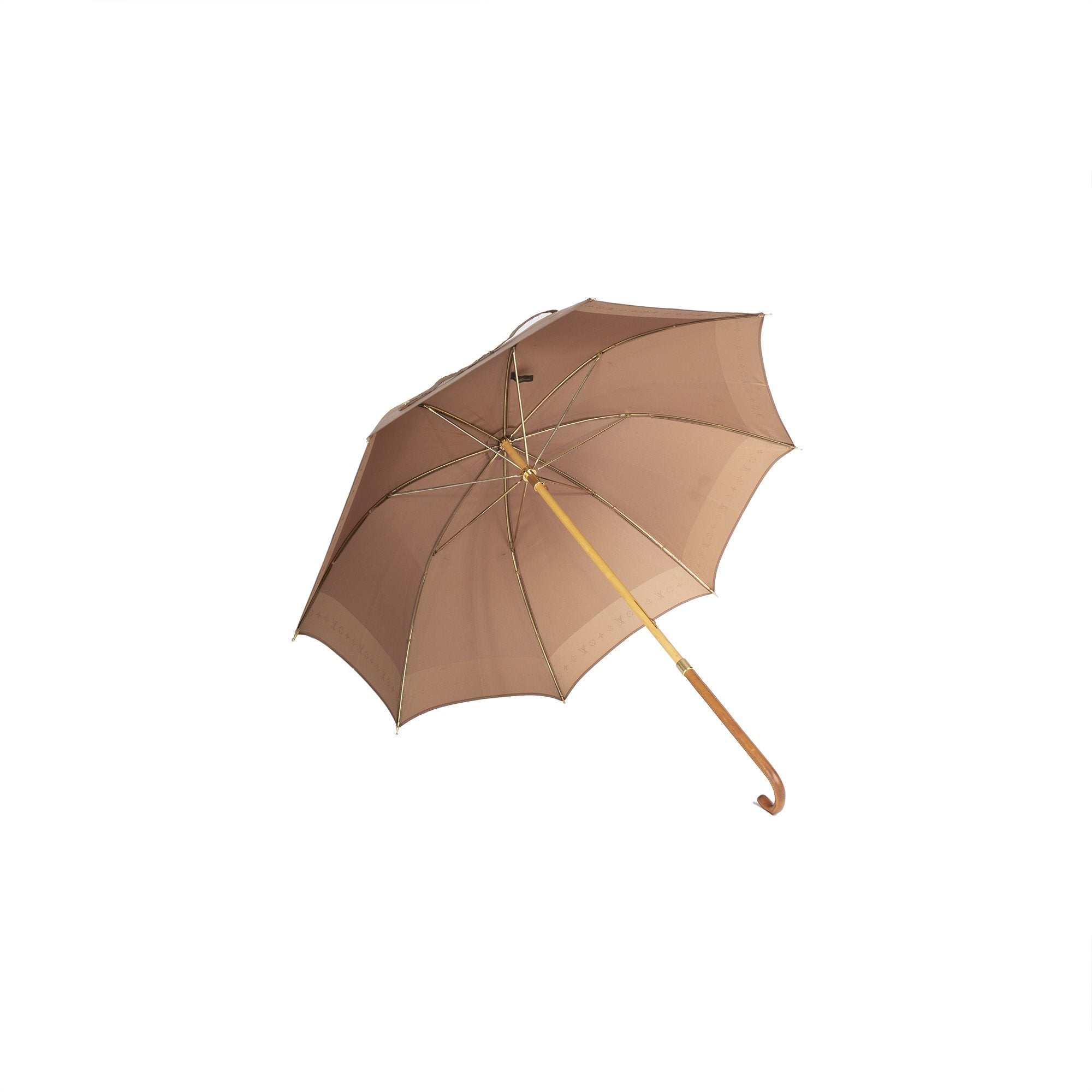 Louis Vuitton Monogram Trimmed Umbrella