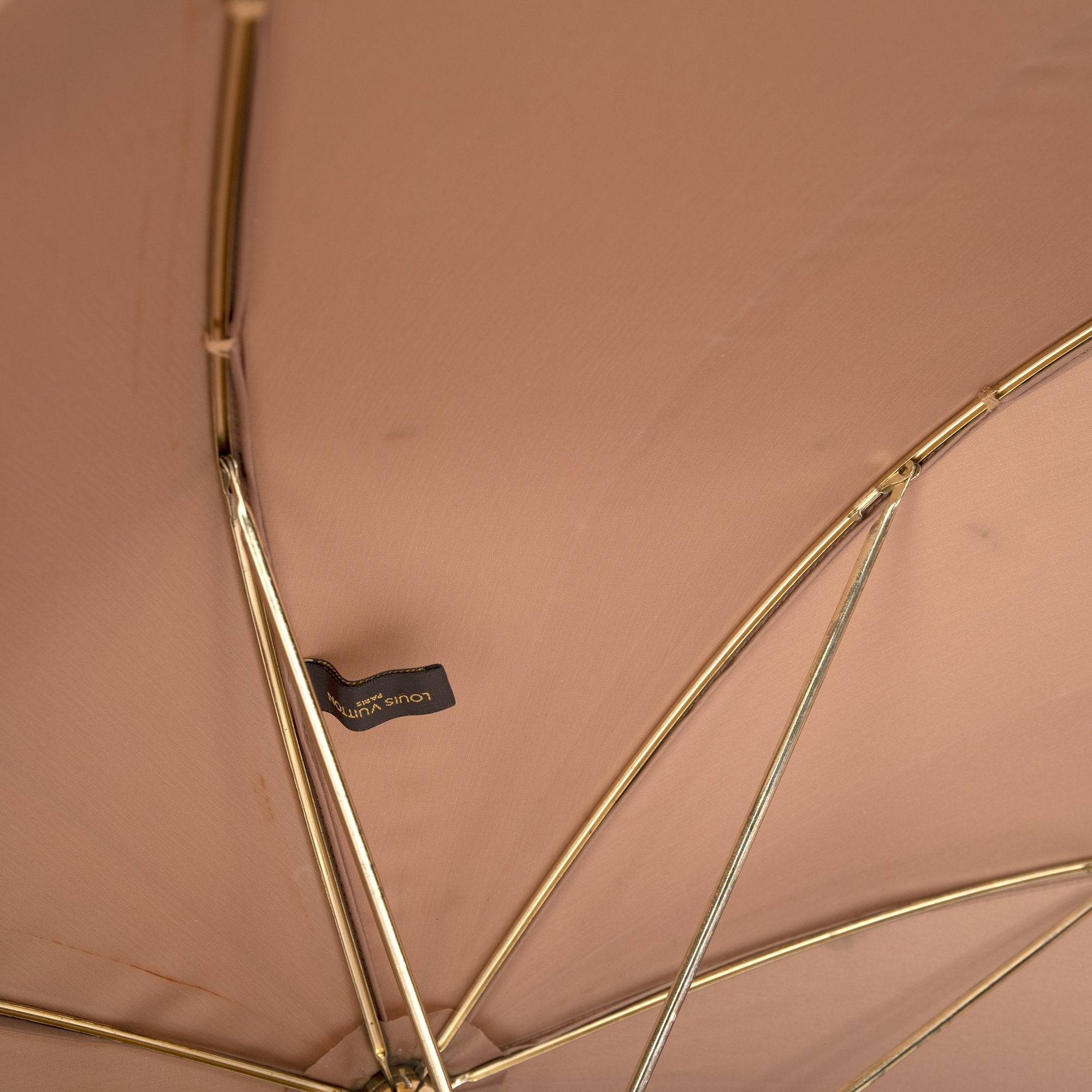 Louis Vuitton Monogram Trimmed Umbrella