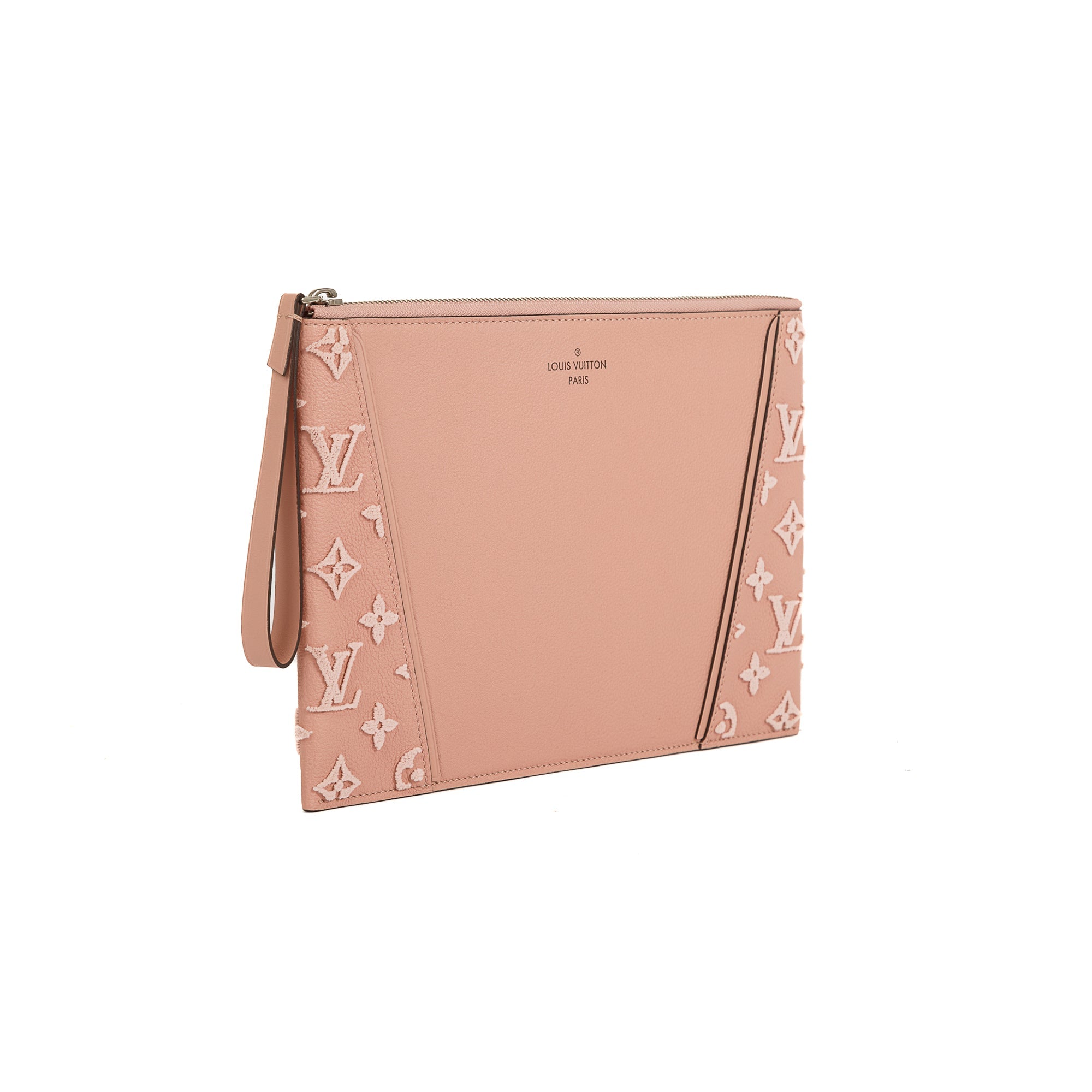 Louis Vuitton Monogram Veau Cachemire W Pochette Wristlet