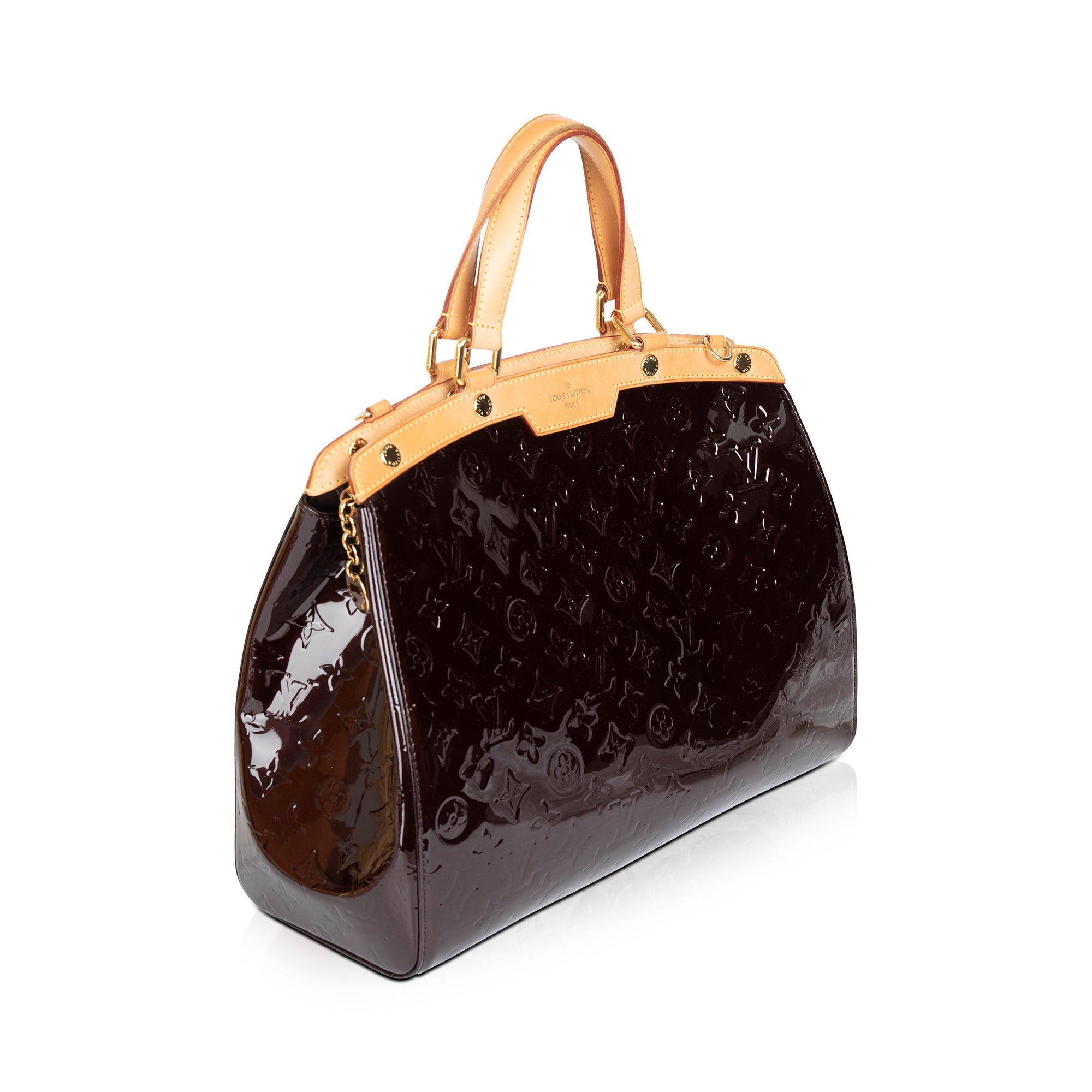 Louis Vuitton Monogram Vernis Brea GM w/ Strap