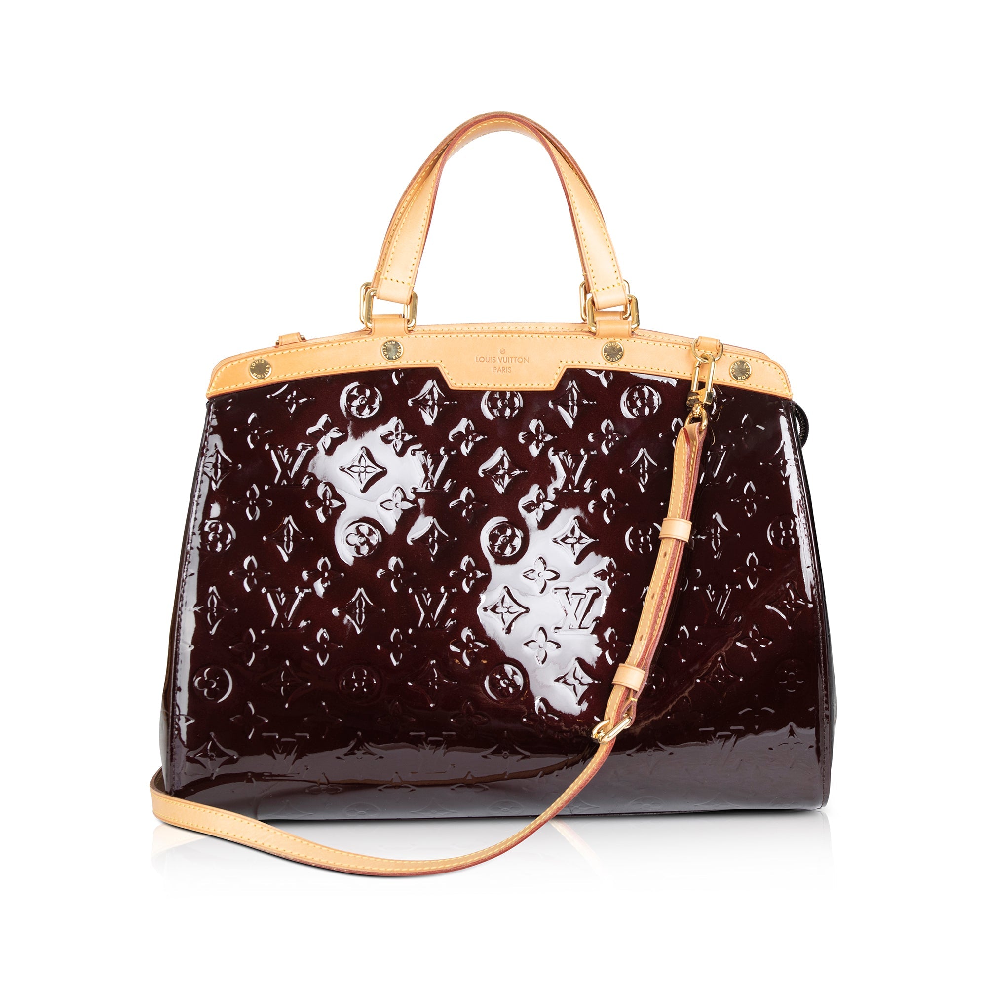 Louis Vuitton Monogram Vernis Brea GM w/ Strap