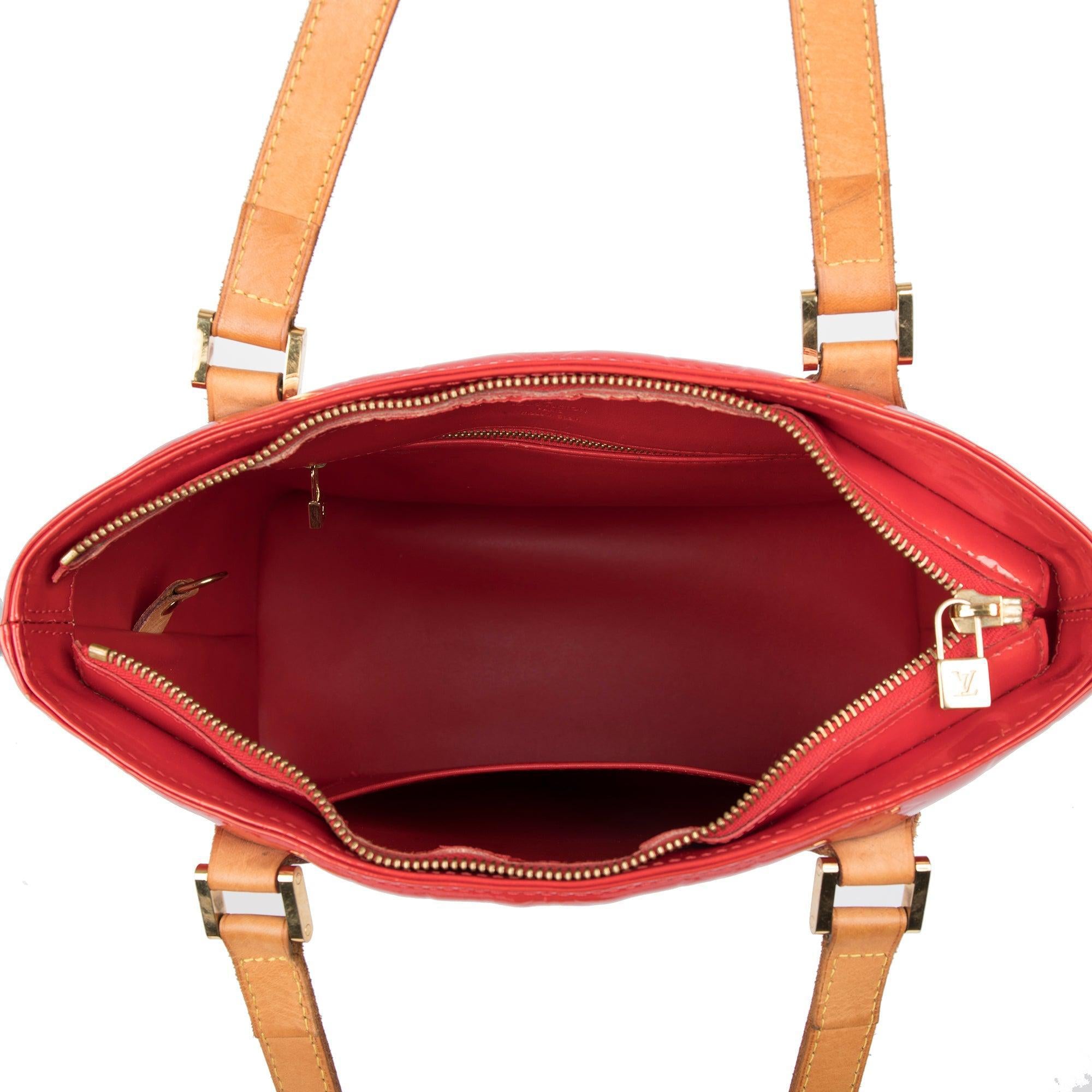 Louis Vuitton Monogram Vernis Houston Tote