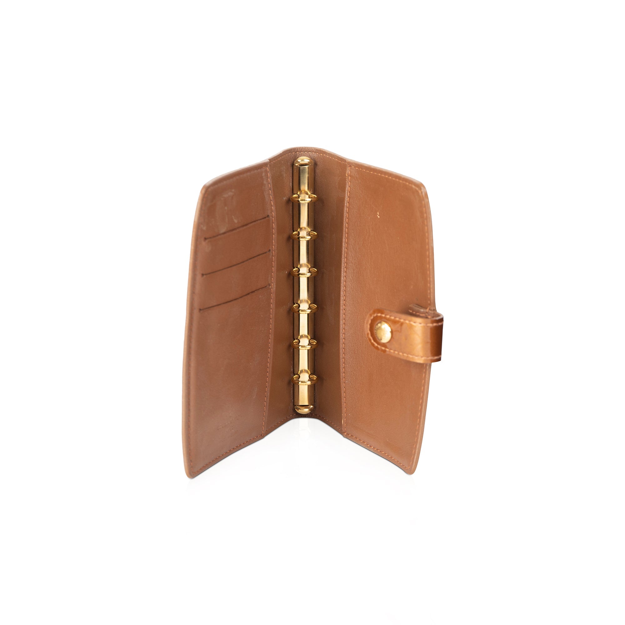 Louis Vuitton Monogram Vernis Leather Small Ring Agenda Cover