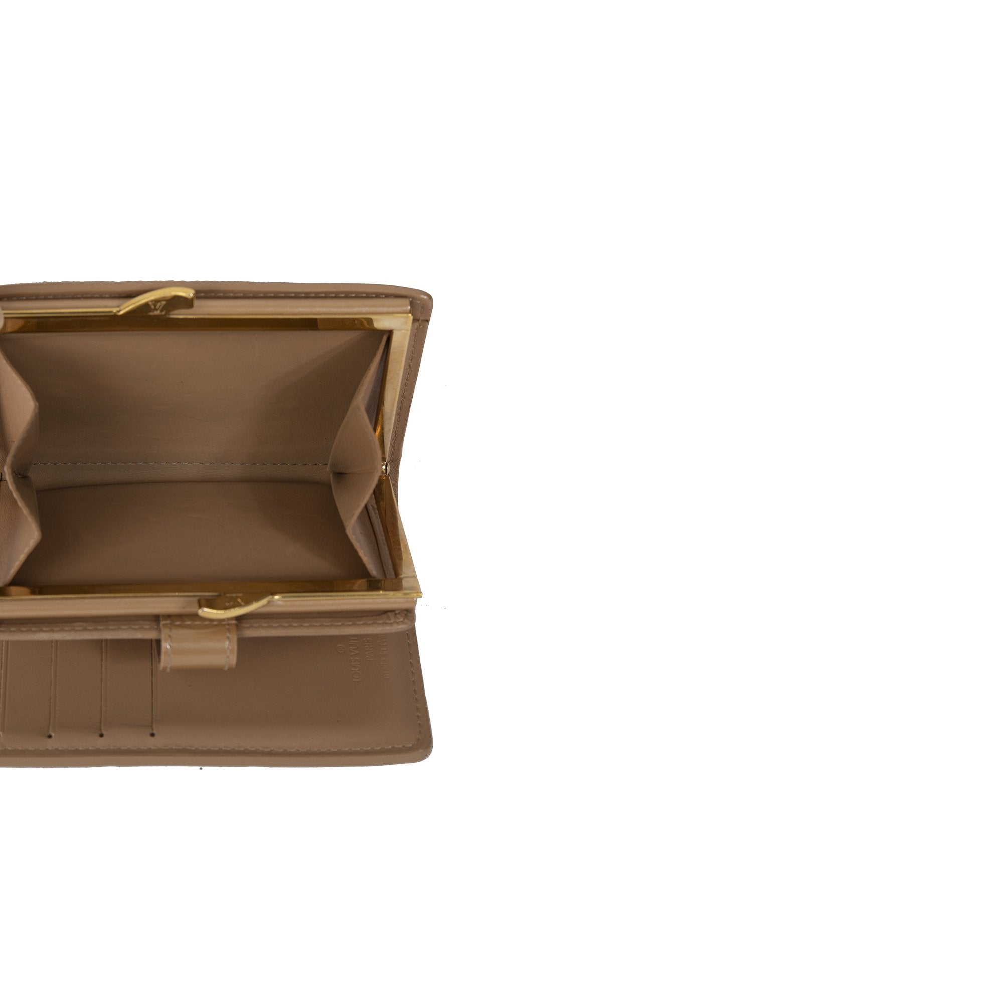 Louis Vuitton Monogram Vernis Patent Leather French Purse Wallet