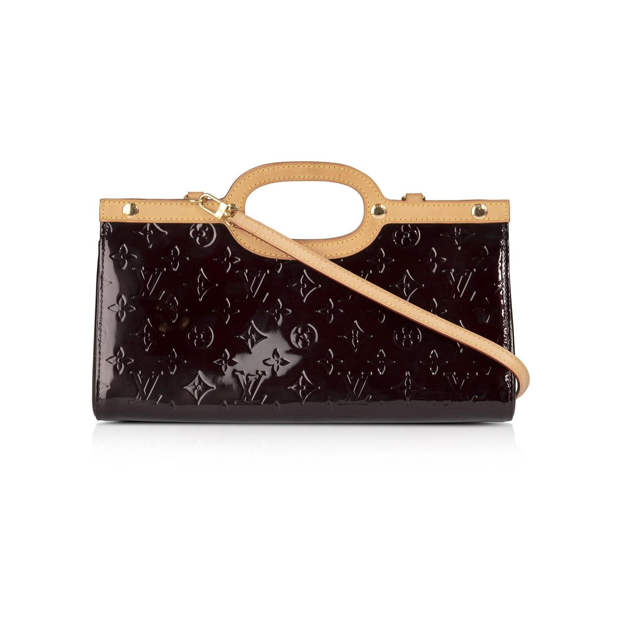 Louis Vuitton Monogram Vernis Roxbury Drive Bag w/ Strap – OLIVER'S
