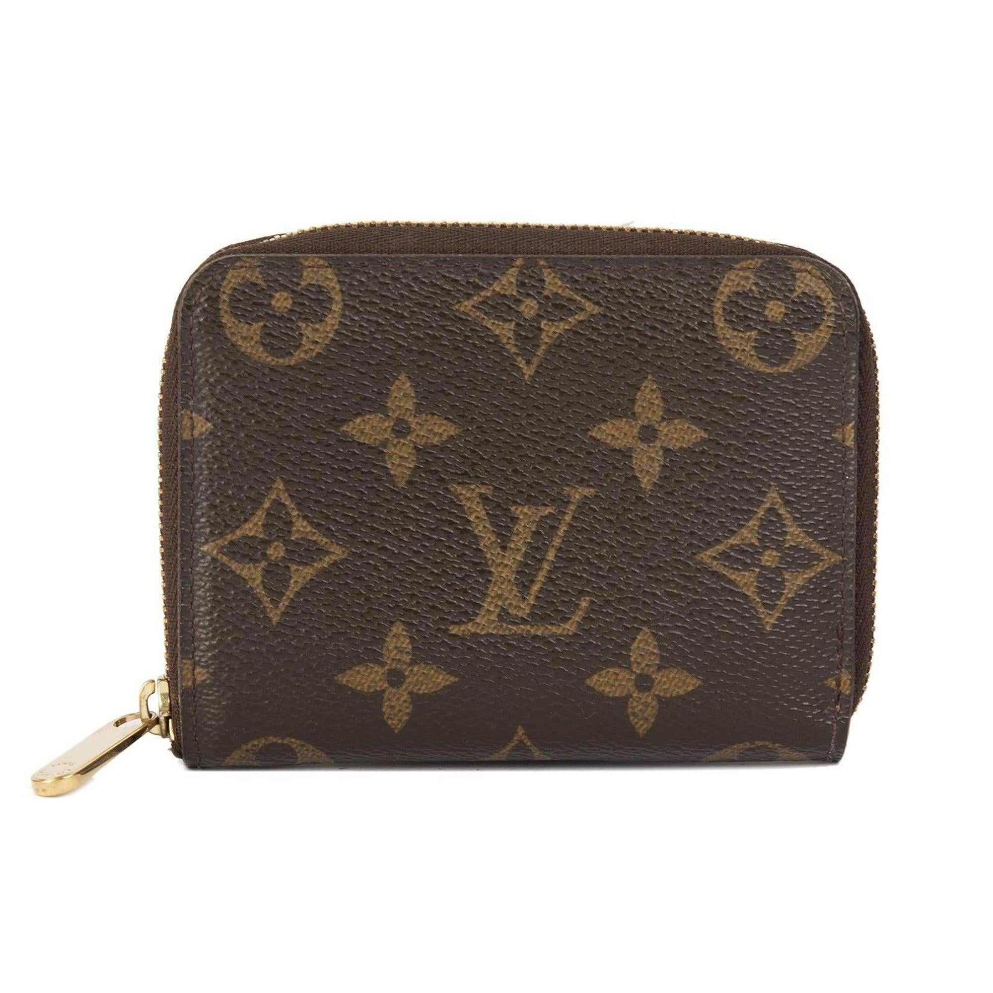 Louis Vuitton Monogram Zippy Coin Purse w/ Box