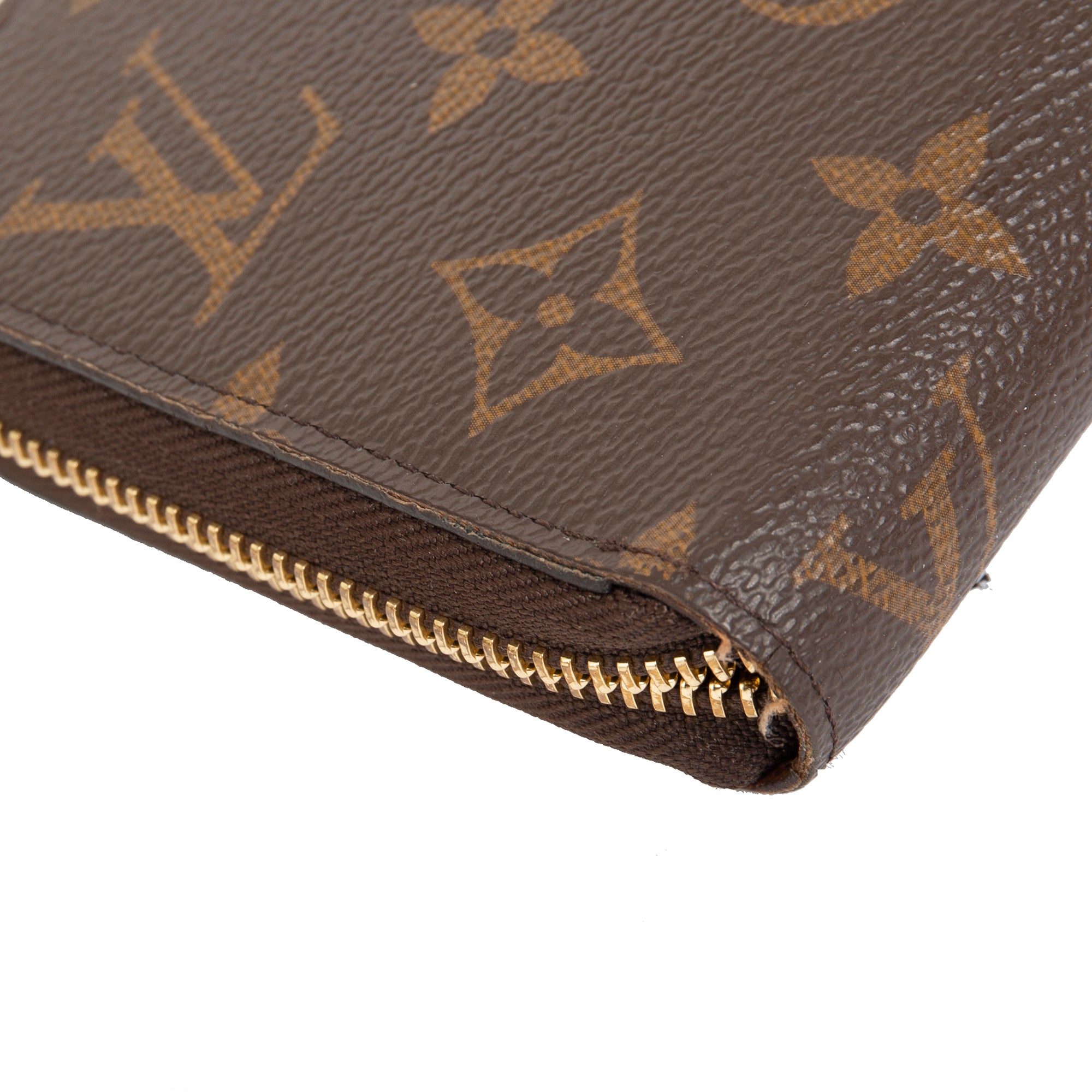 Louis Vuitton Monogram Zippy Wallet w/ Box & Receipt