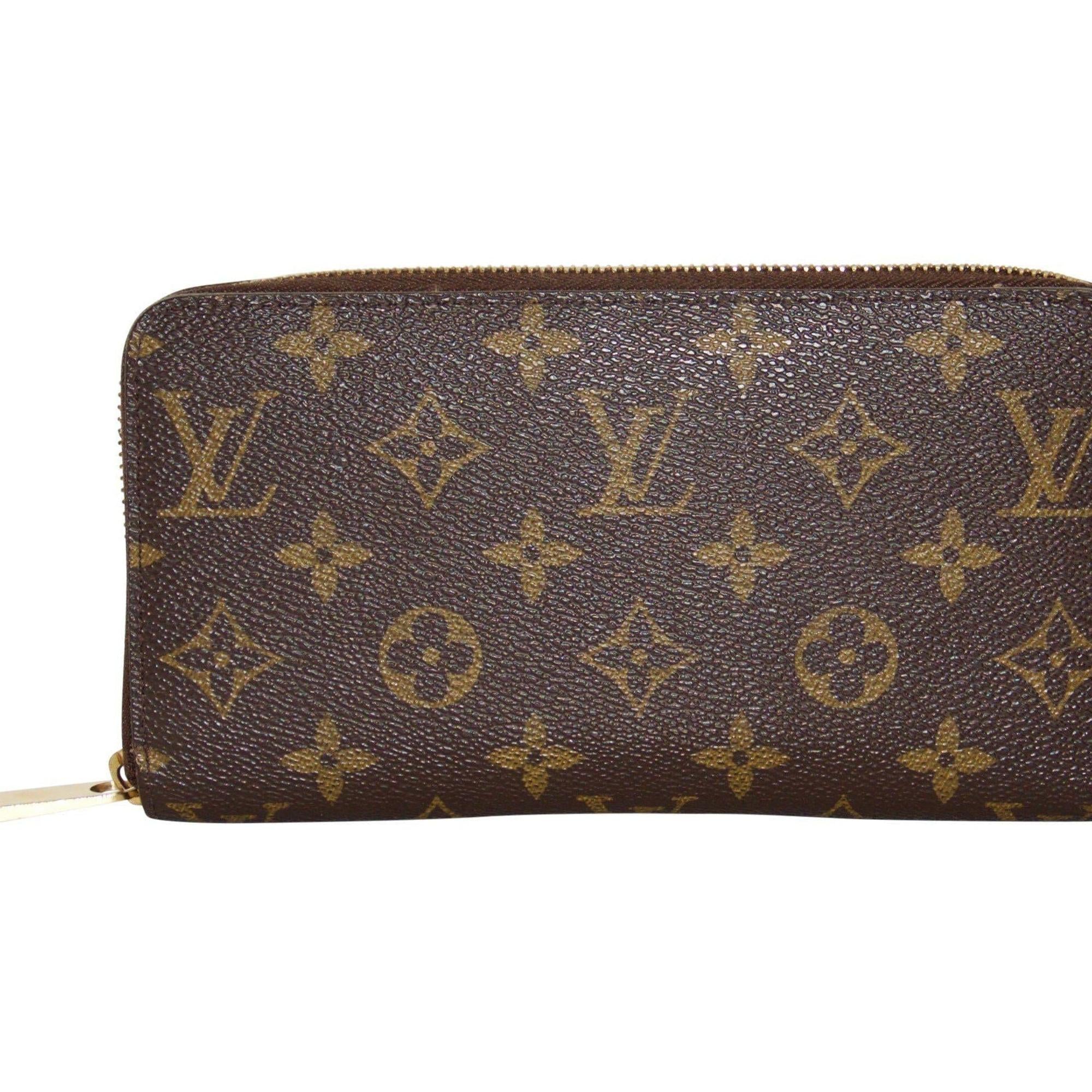 Louis Vuitton Monogram Zippy Wallet