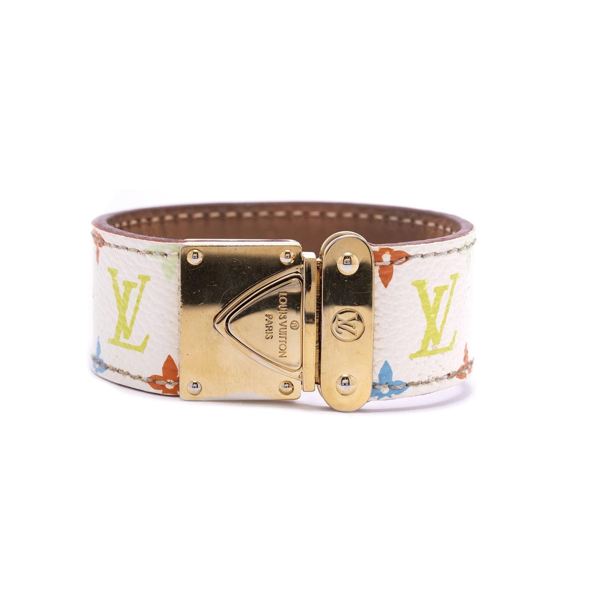 Louis Vuitton Multicolor Koala Bracelet w/ Box