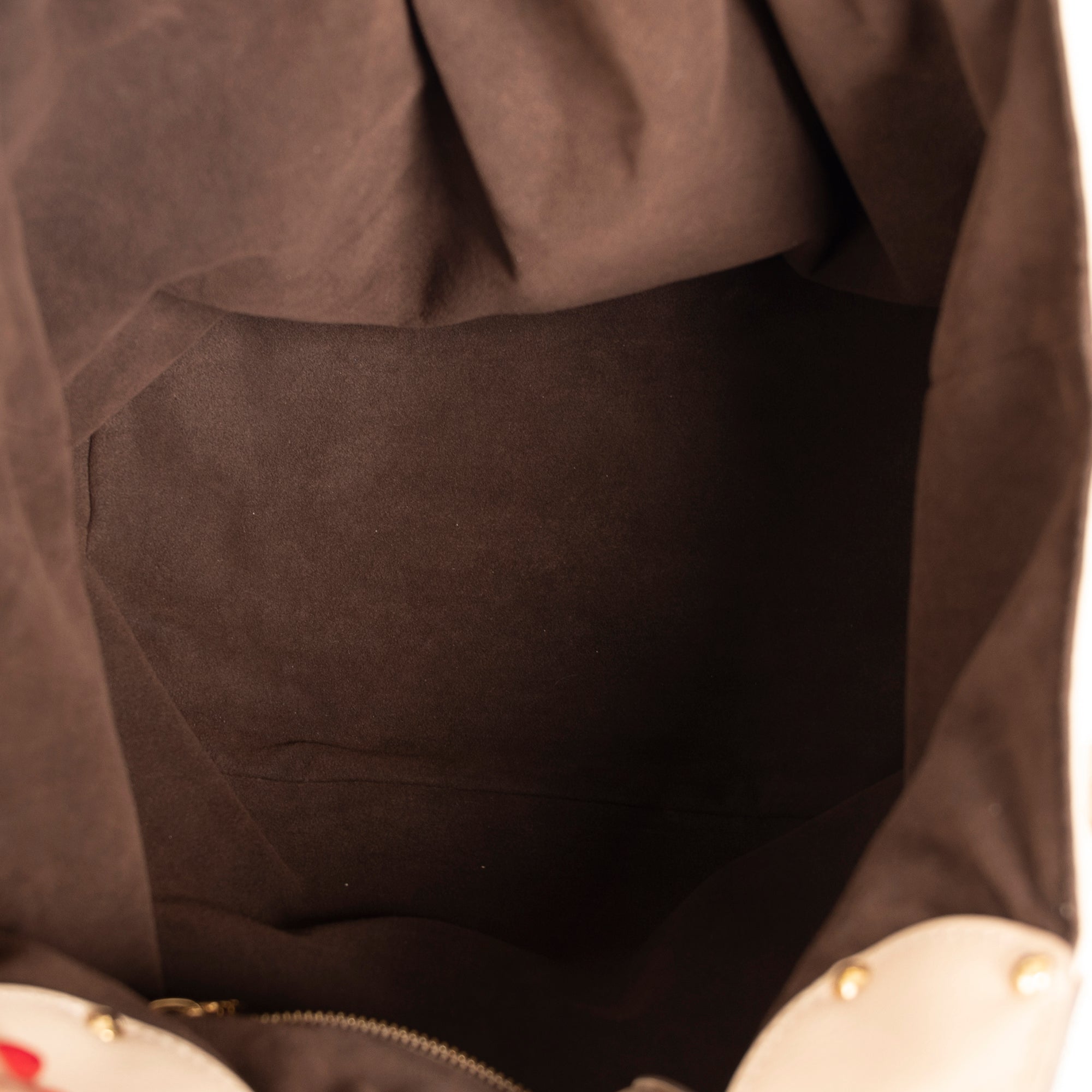 Louis Vuitton Neutral Mahina L Hobo