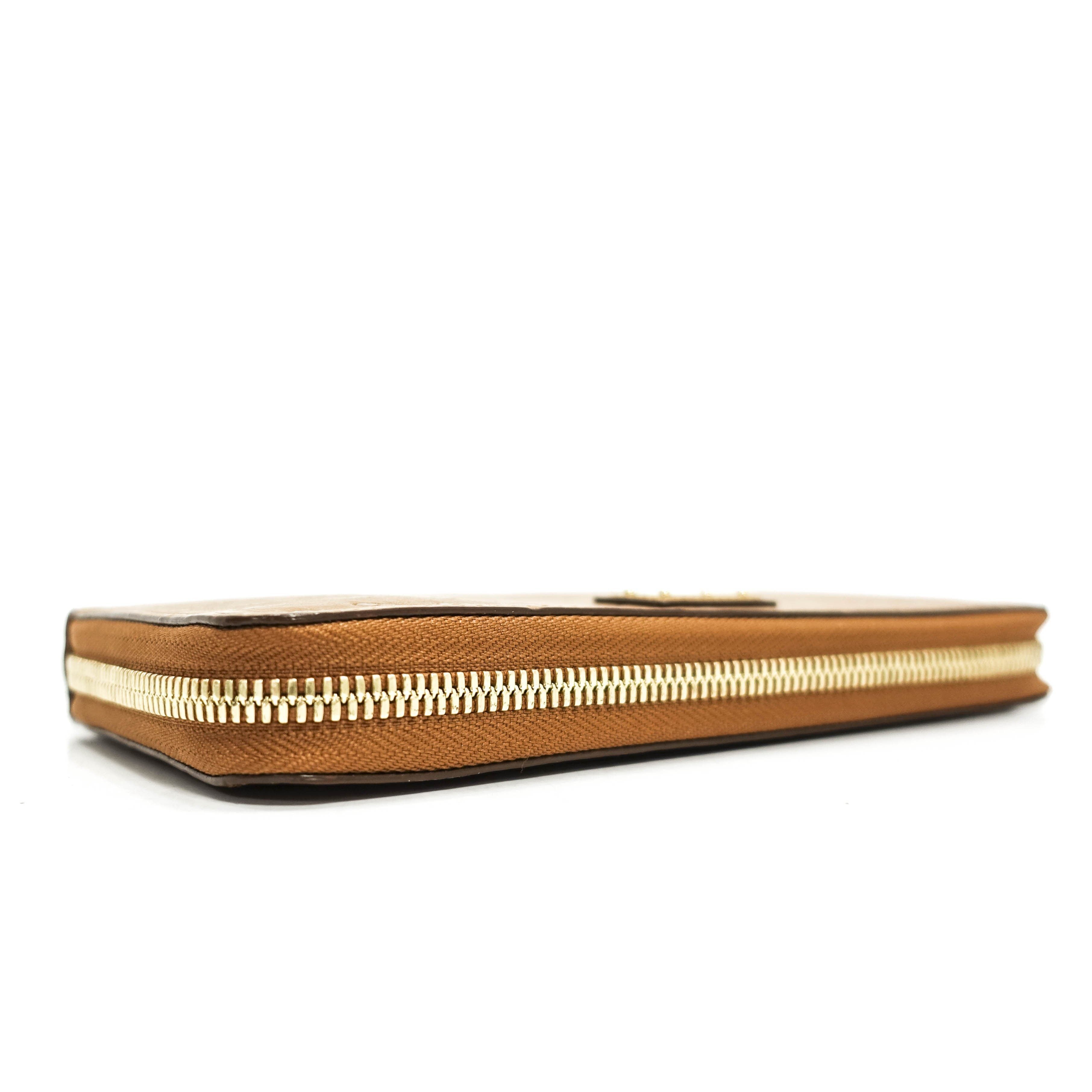 Louis Vuitton Ostrich Zippy Wallet