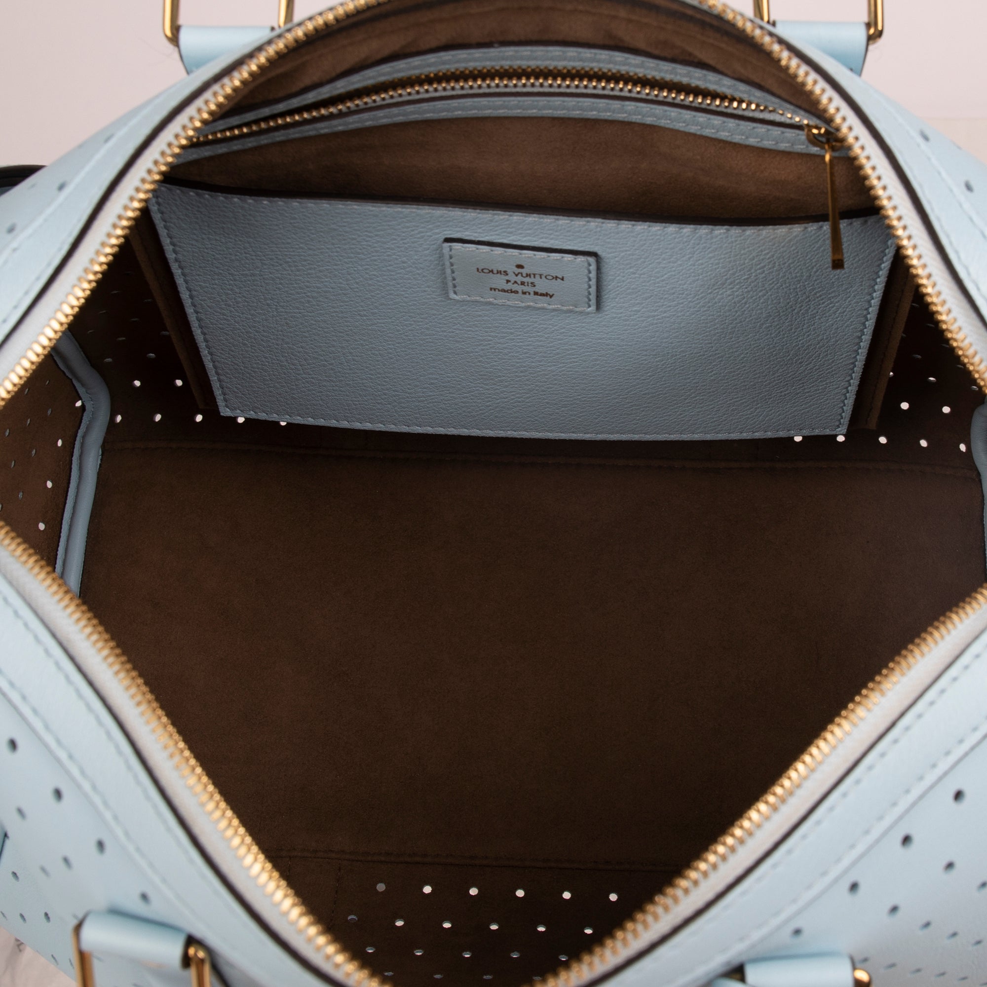 Louis Vuitton Perforated Leather Sofia Coppola SC Bag PM