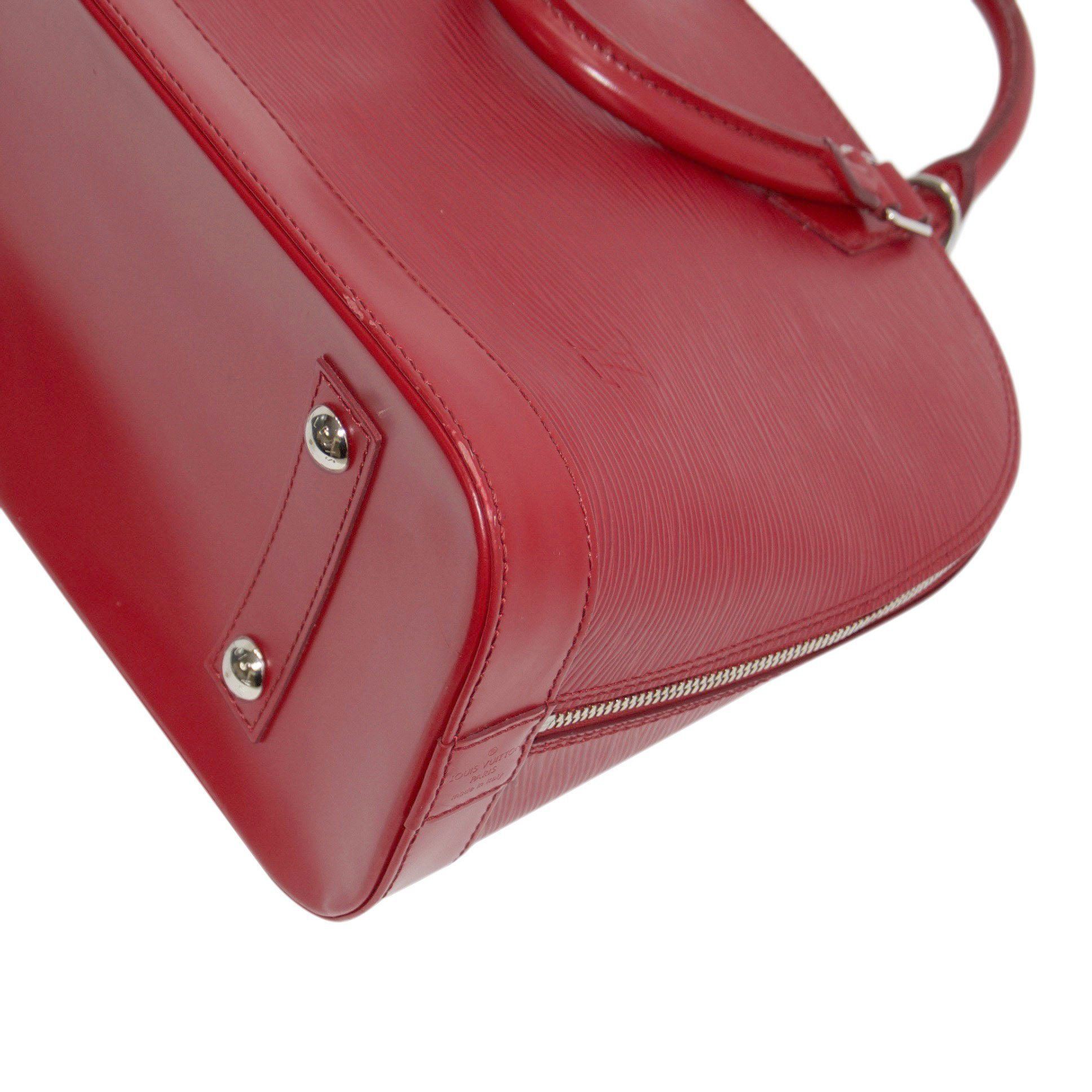 Louis Vuitton Pink Epi Leather Alma PM